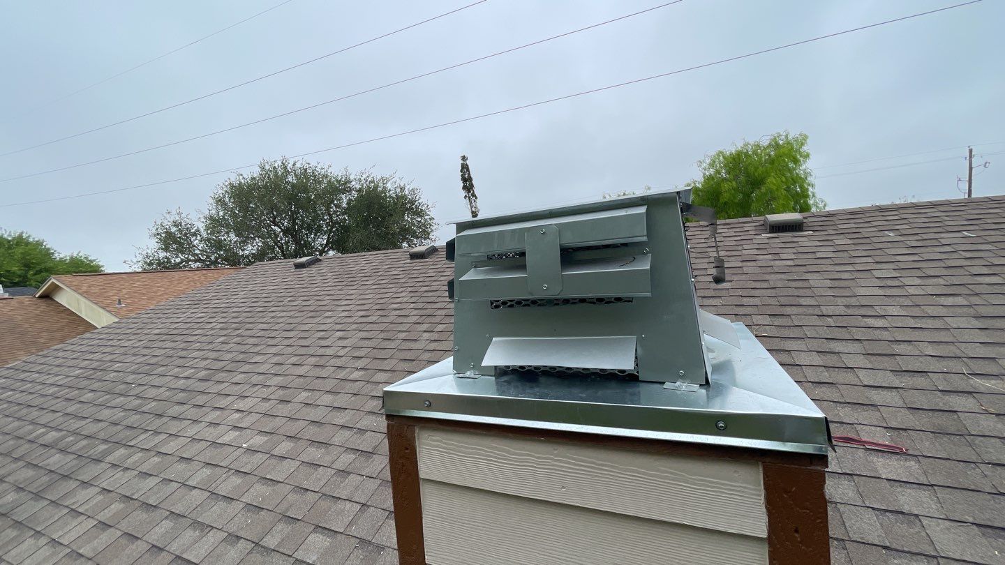 Chimney Cap Replacement by Lighthouse Roofing