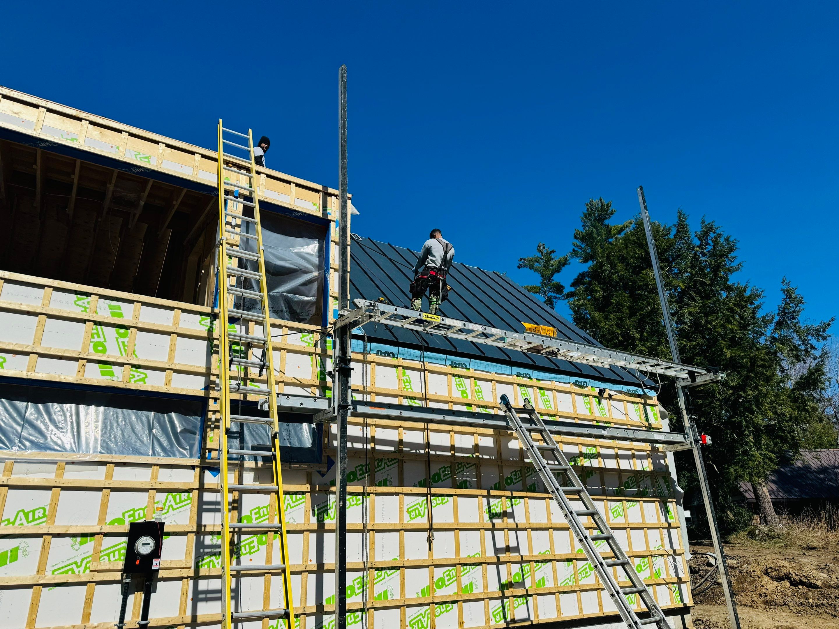 Standing Seam Metal Roof - Custom Coping and Flashing  by Jay Carter Roofing & Sheet Metal