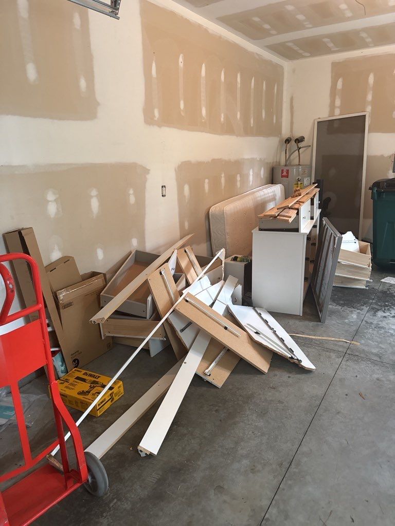 Project in Charlotte by Badger Hauling