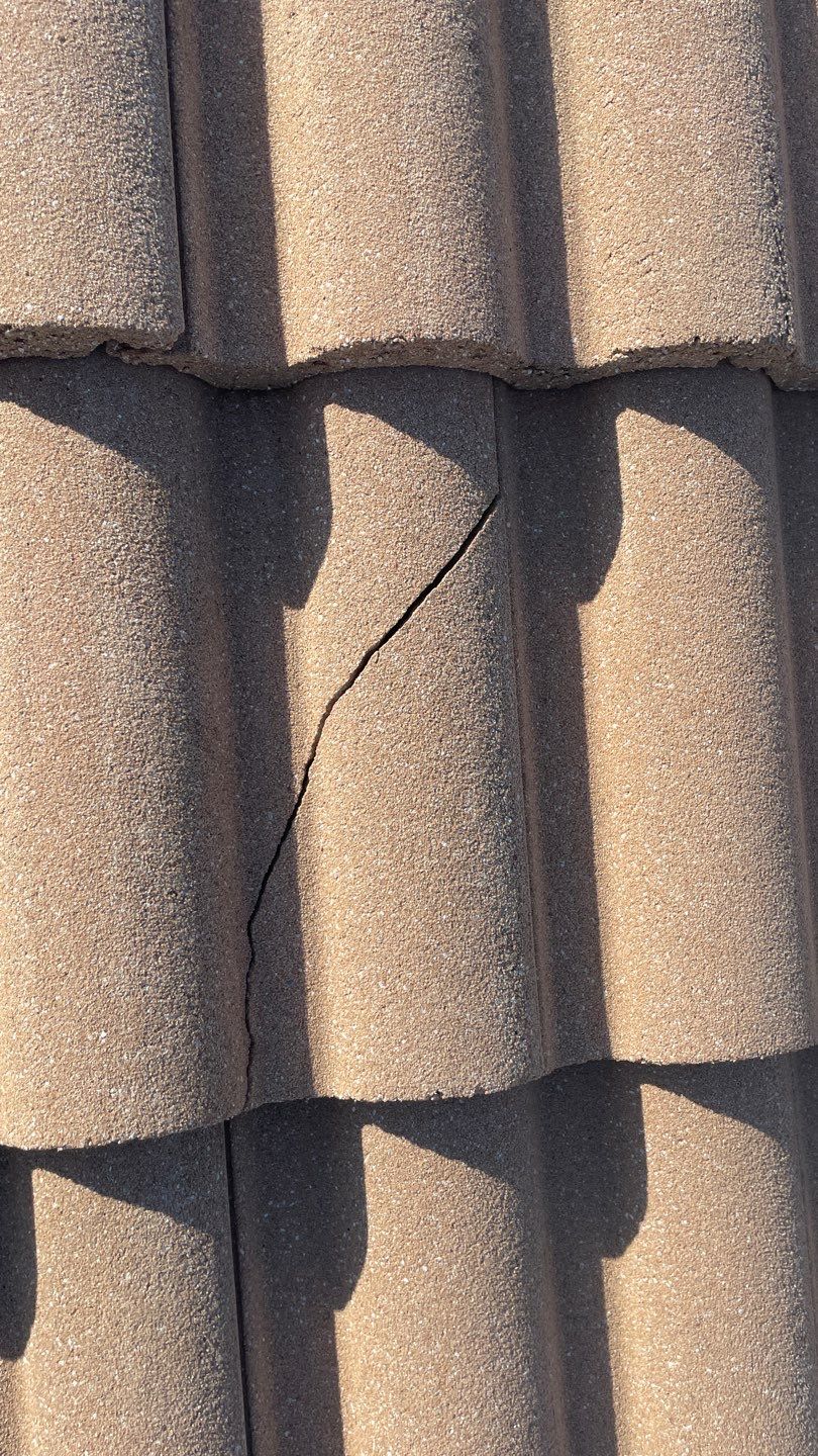 Residential Roofing Repair using Concrete Tile by Four Peaks Roofing