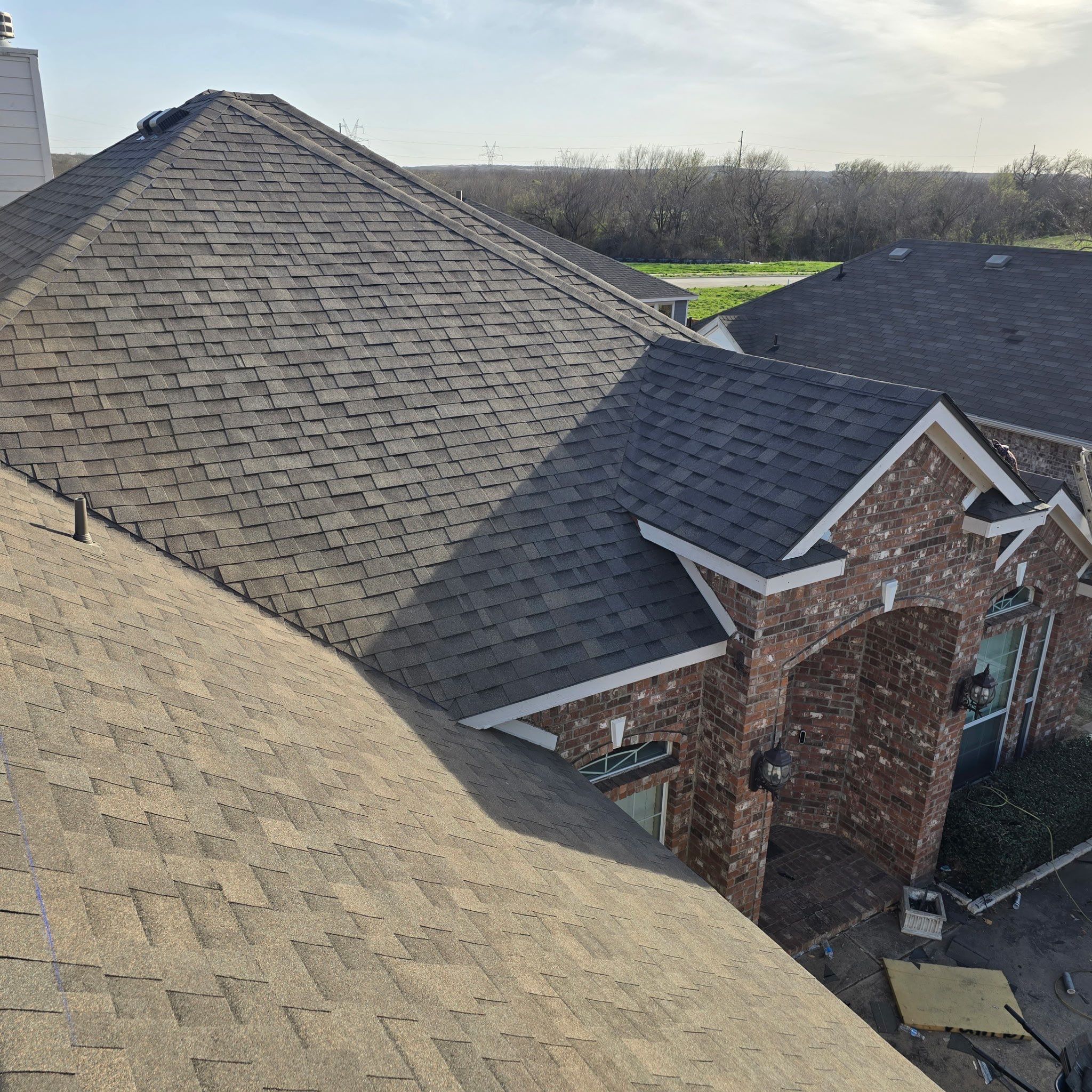 Residential Roofing Installation using Malarkey Vista AR by Harvey Roofing & Construction