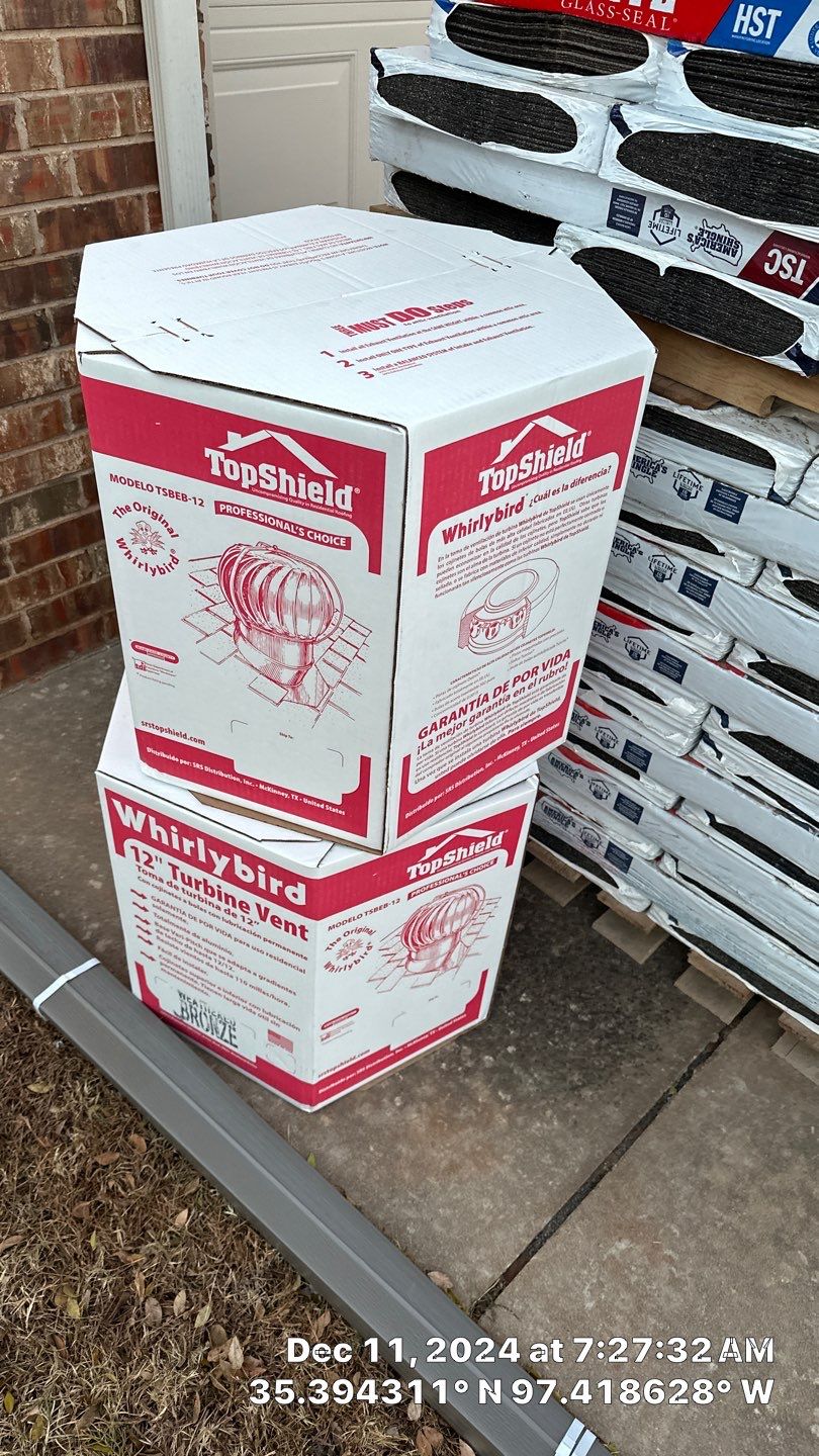 Install of Roofing system after tornado in oklahoma city! by Icon Roofing And Construction