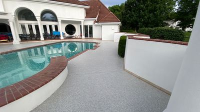 Pool Deck using Mount Everest