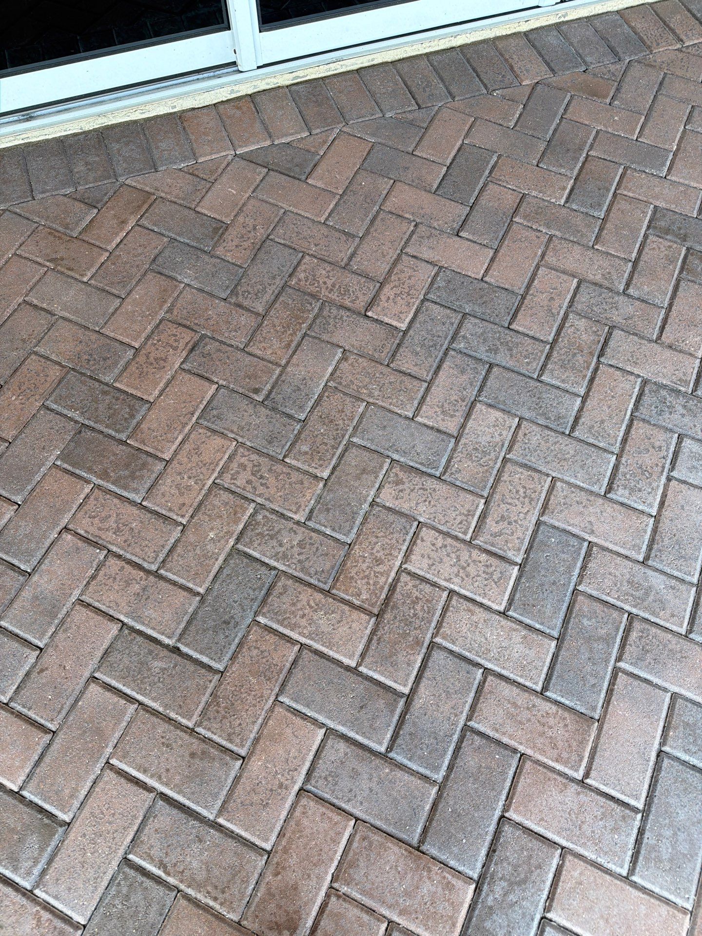 Paver Pool Deck Stripping and Sealing Project in Sun City Center by Supreme Paver Experts
