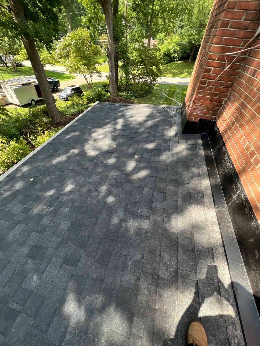 Alexandria Roof Project - CertainTeed Landmark Pro Max Def Charcoal Black Shingles by RM Banning, Inc.