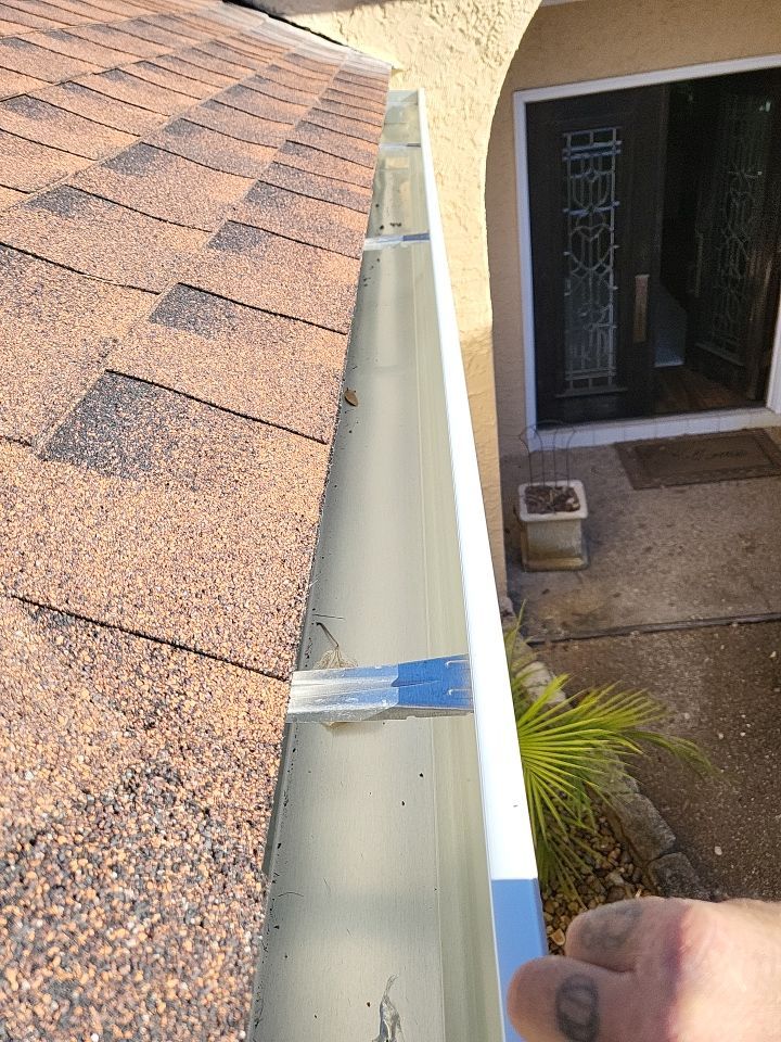 Gutter Installation using K-Style Gutters by Gutter Professors