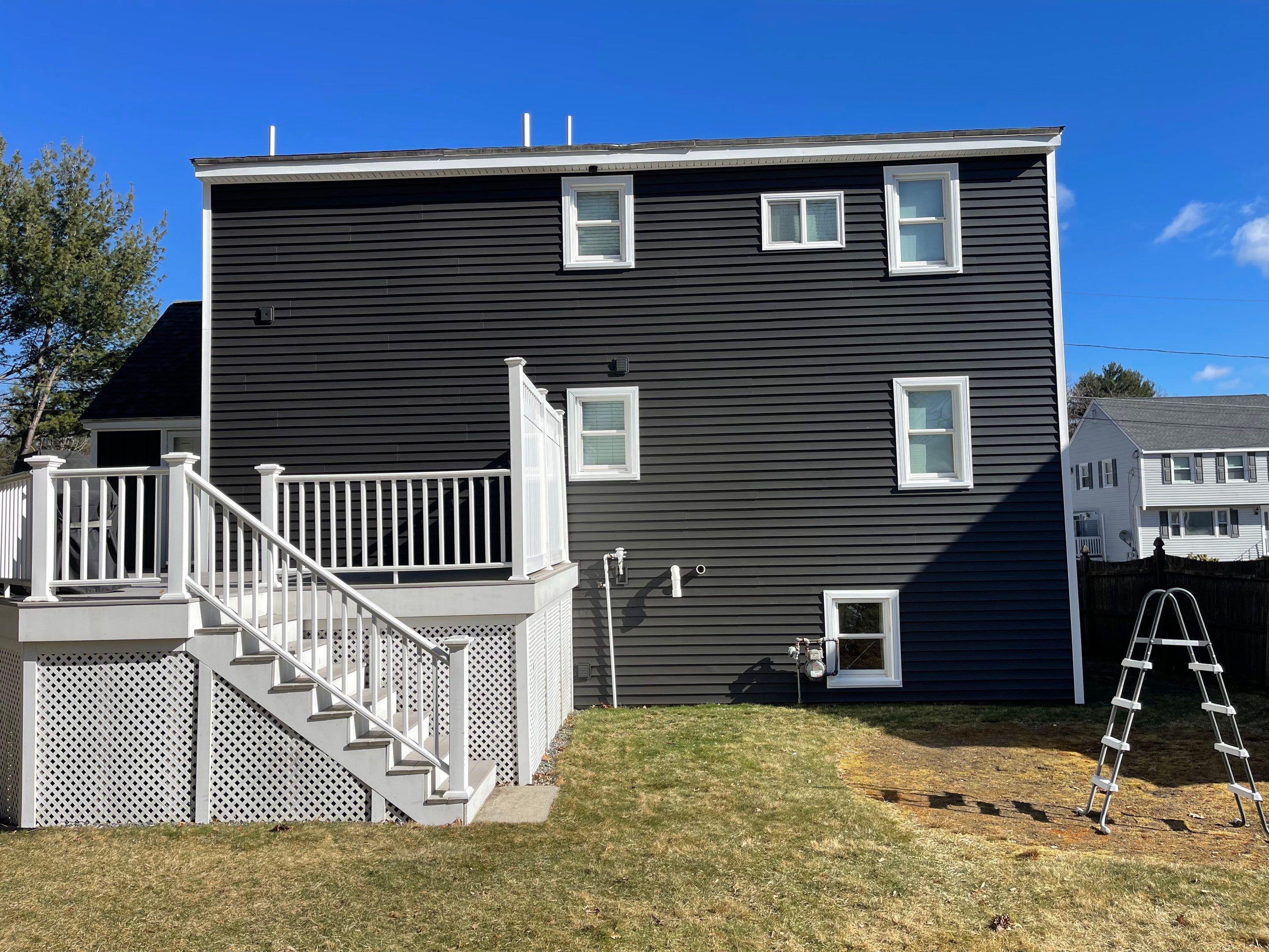 Complete Exterior Renovation with New Siding & Gutters   by Sensible Home Solutions