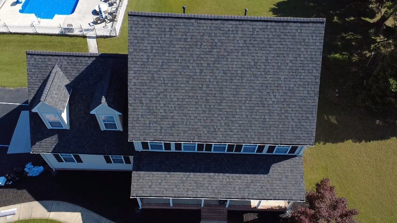 New Asphalt Shingle Roof Installation for Hebron Residence by First Chesapeake Roofing