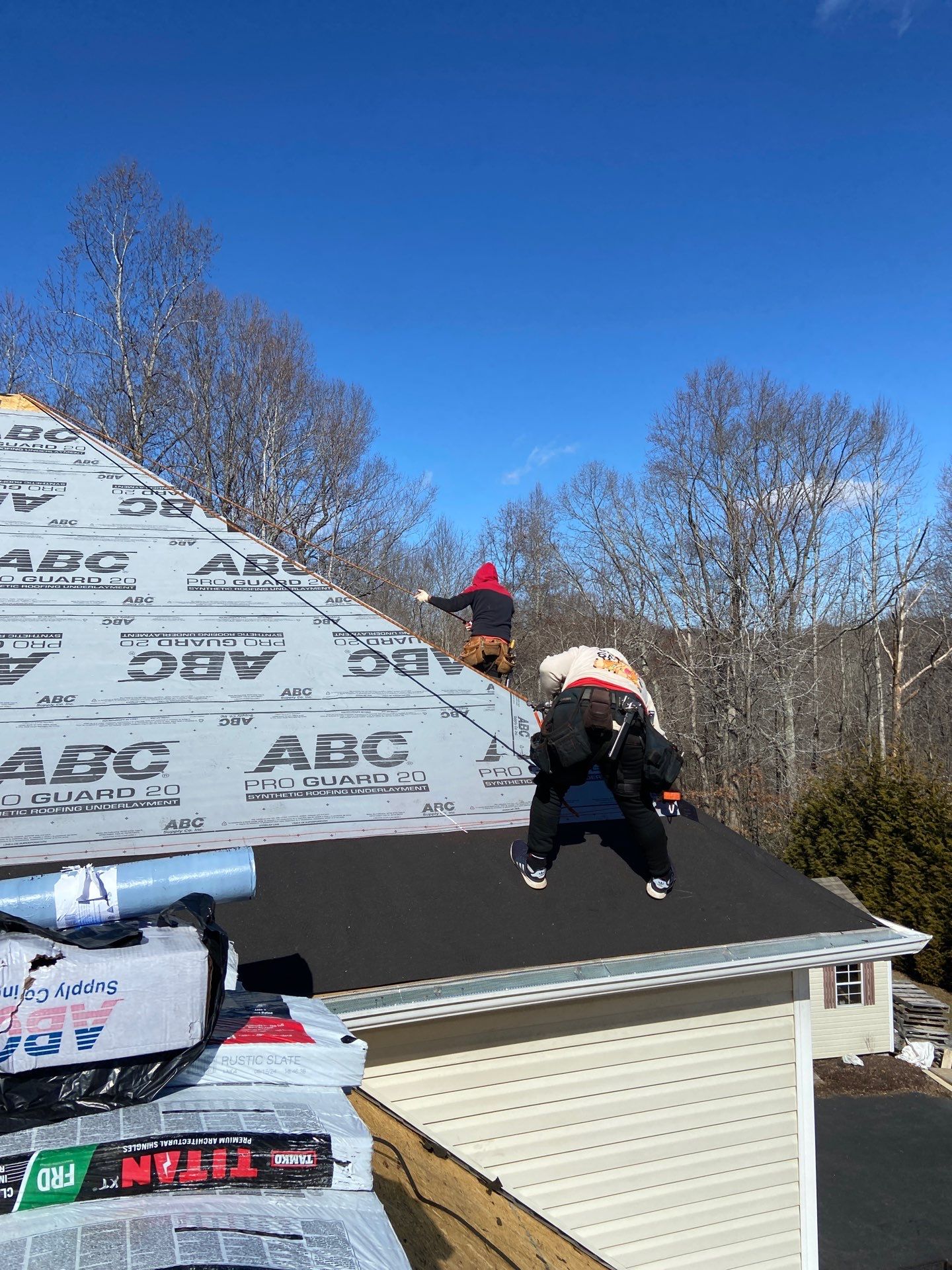 New Roof Install using Tamko Titan- Rustic Slate in Prince Frederick, MD by Storm Ready Exteriors