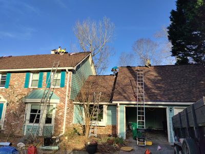 Residential Roofing Installation using Owens Corning