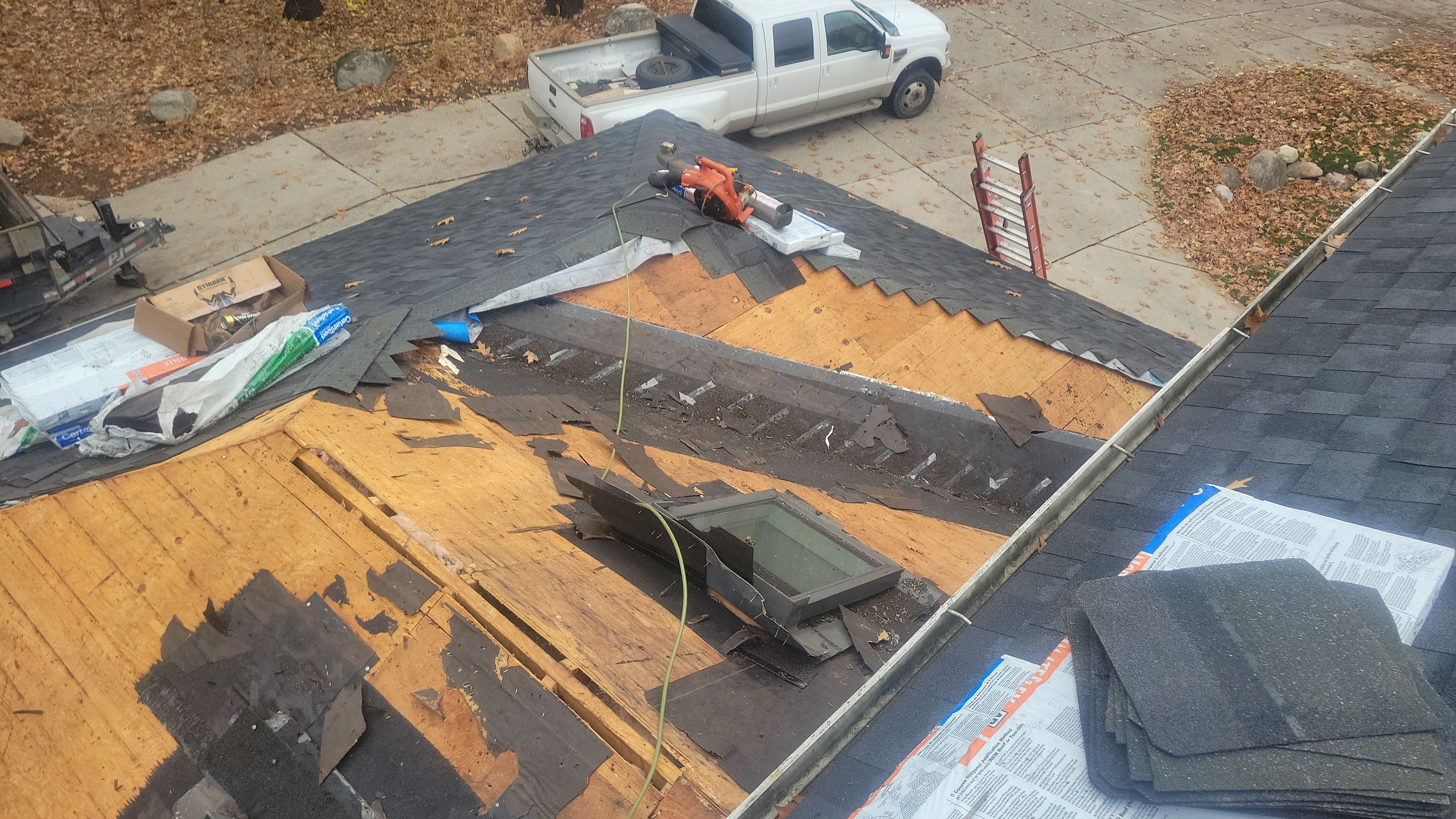 Roof Replacement using CertainTeed Northgate by 180 Contractors