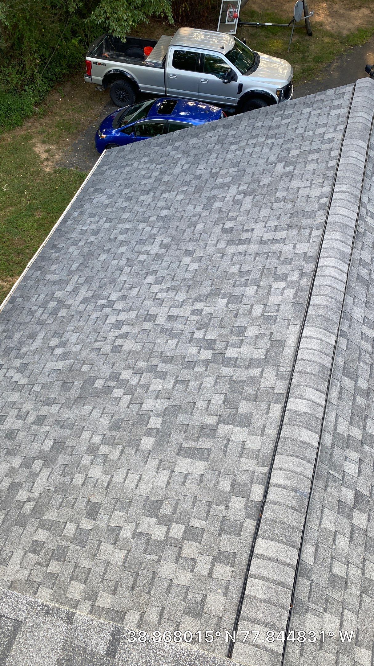 Marshall Roofing Project - Landmark Pro Max Def Pewterwood Designer Shingles by RM Banning, Inc.