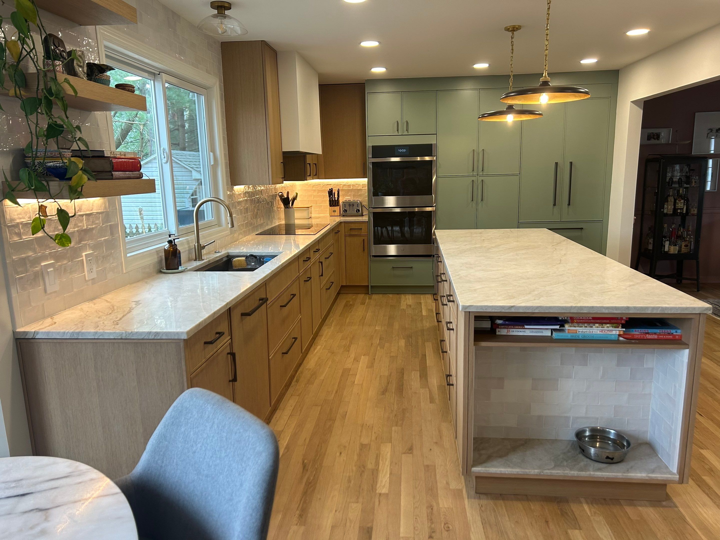 Kitchen Remodel using Cabinets by Home Concepts Construction