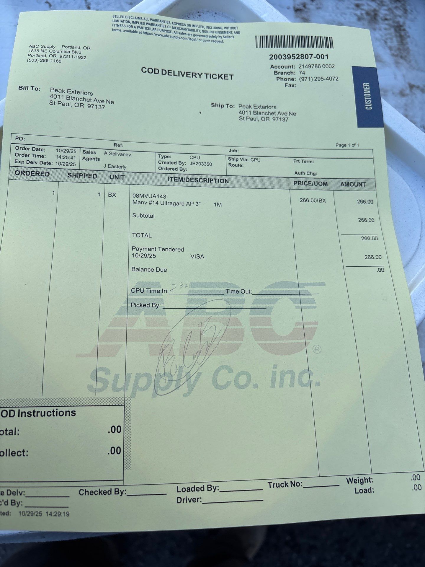 Project in Portland by Peak Exteriors LLC