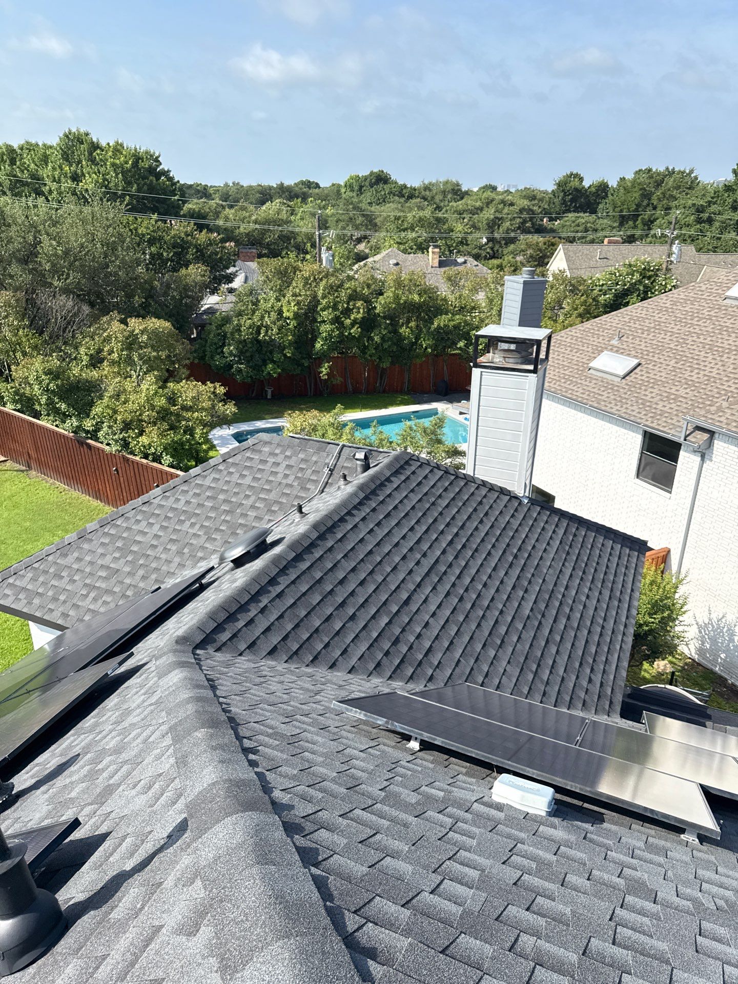 Project in Dallas by Zeus Exteriors