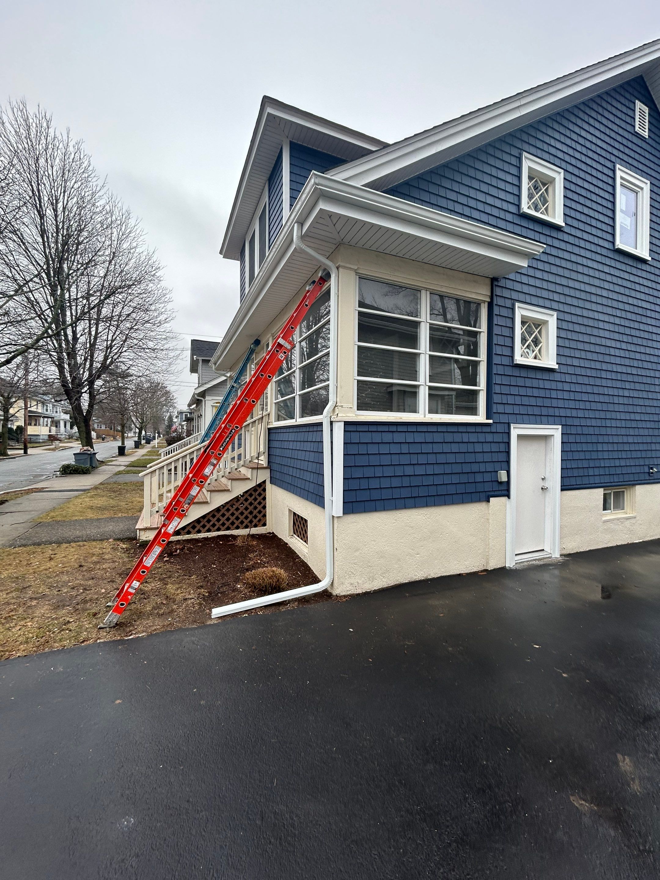 Gutter Installation using 5" K-Style Aluminum Gutter in Quincy, MA by Gutter Pro Enterprises