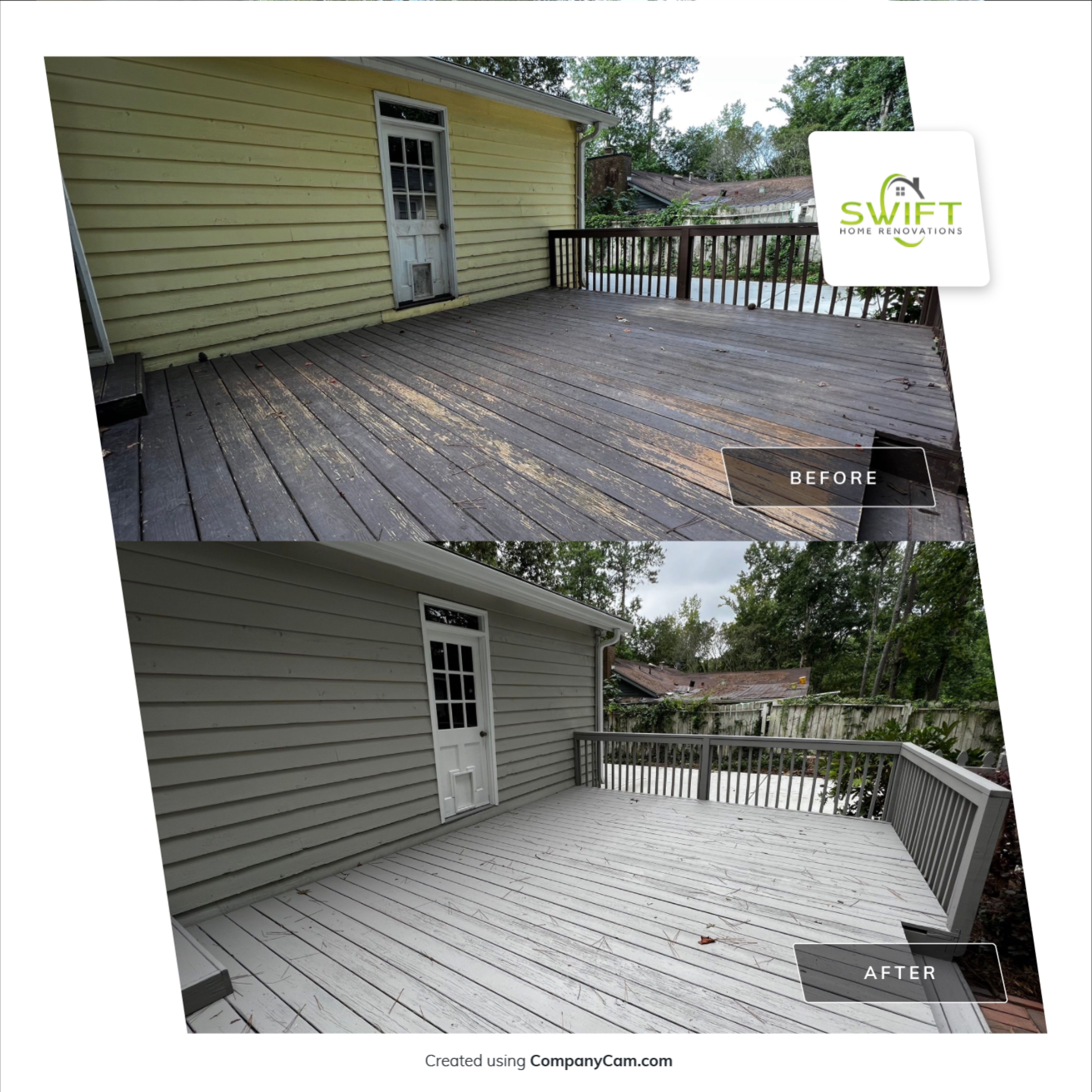 Complete Exterior Painting and Color Refresh for Marietta Home by Swift Home Renovations