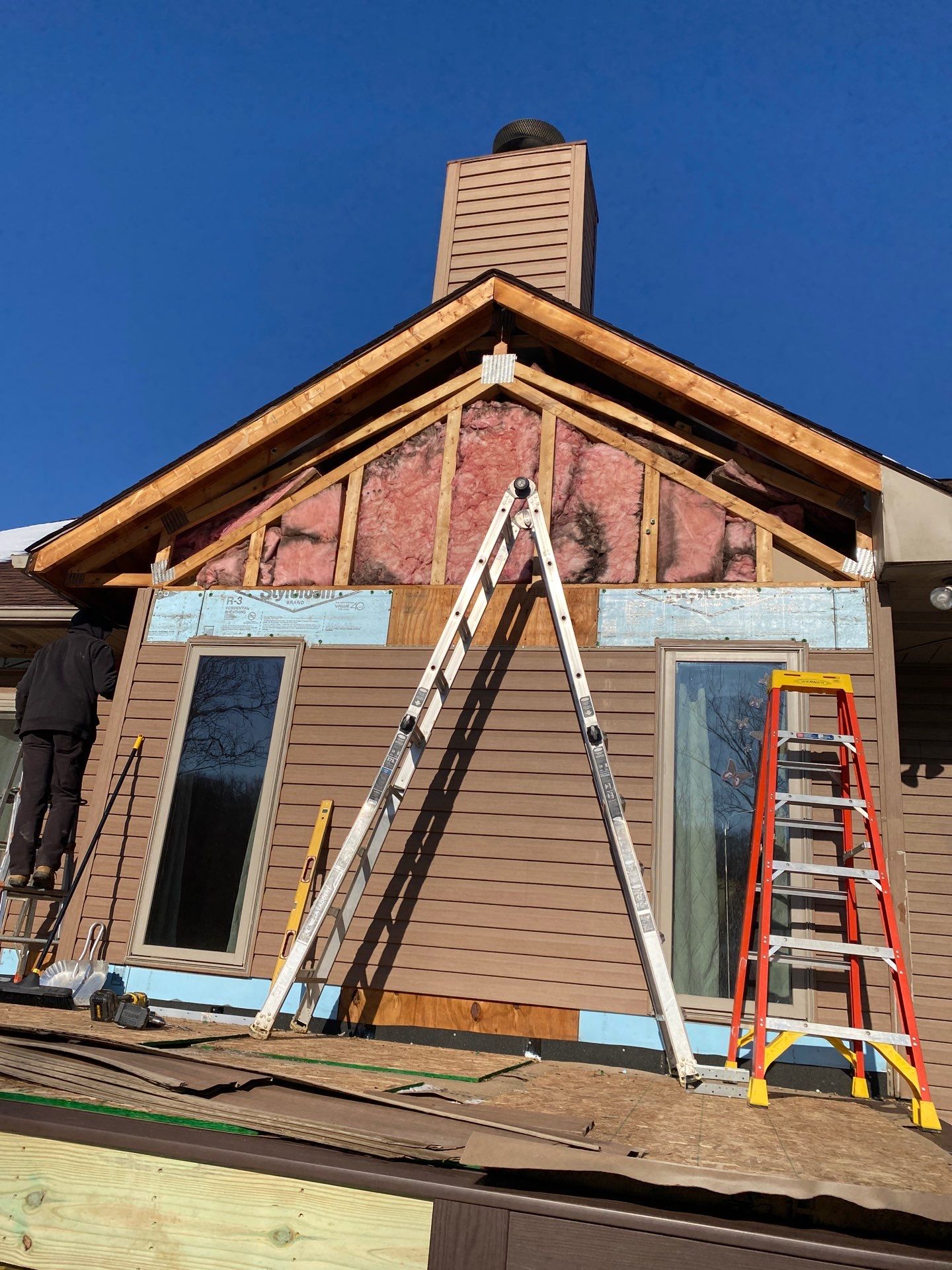 Deck and Roof Build by Cousins Roofing Siding & Decks