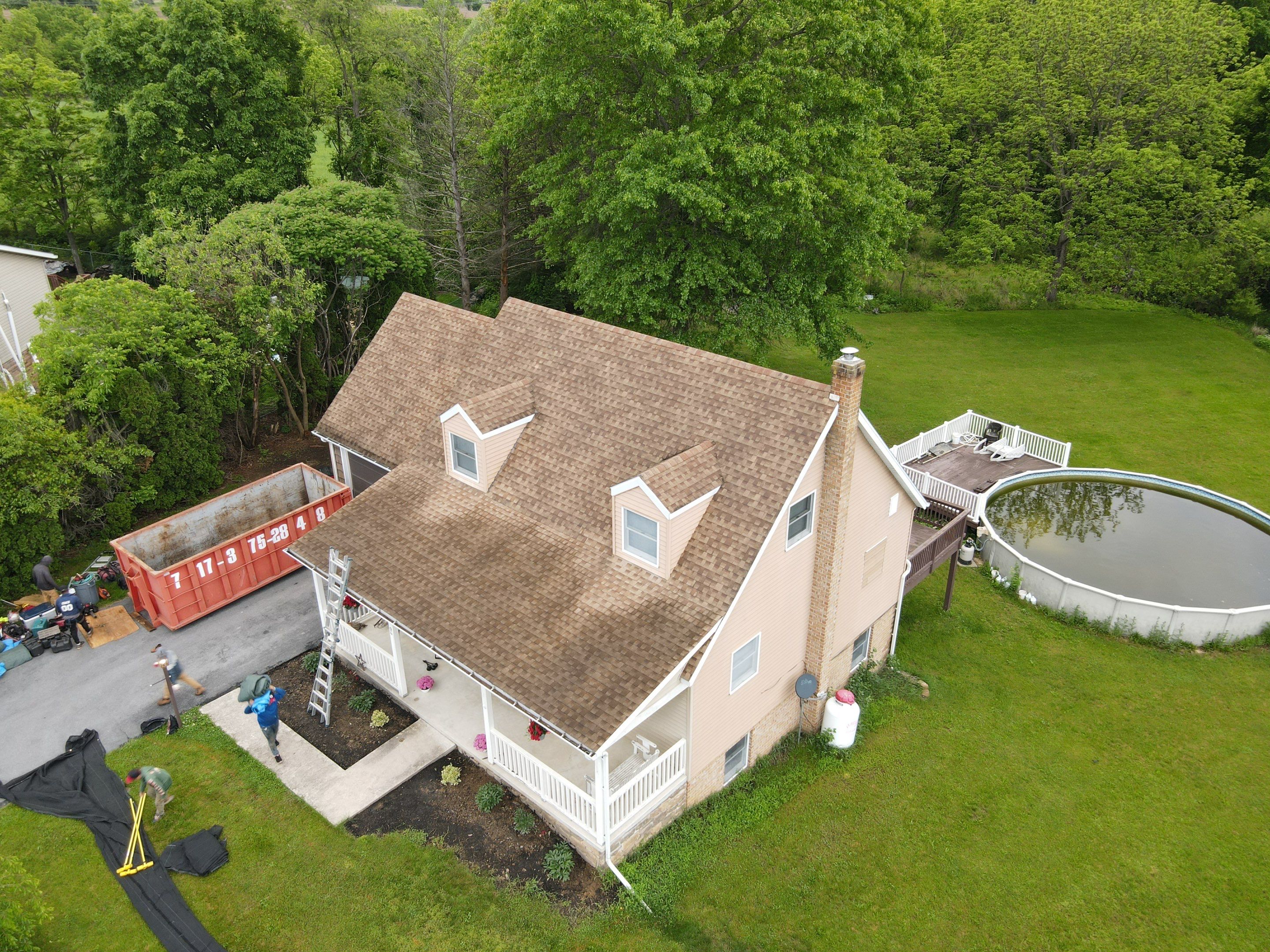Residential Roofing Installation in Chambersburg by Teflon Roofing