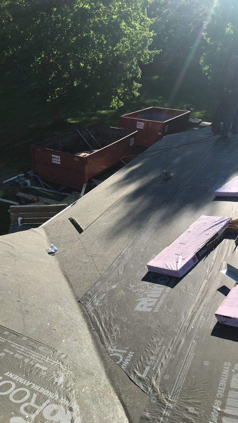 New Roof using tools by Customer Success Demo Account