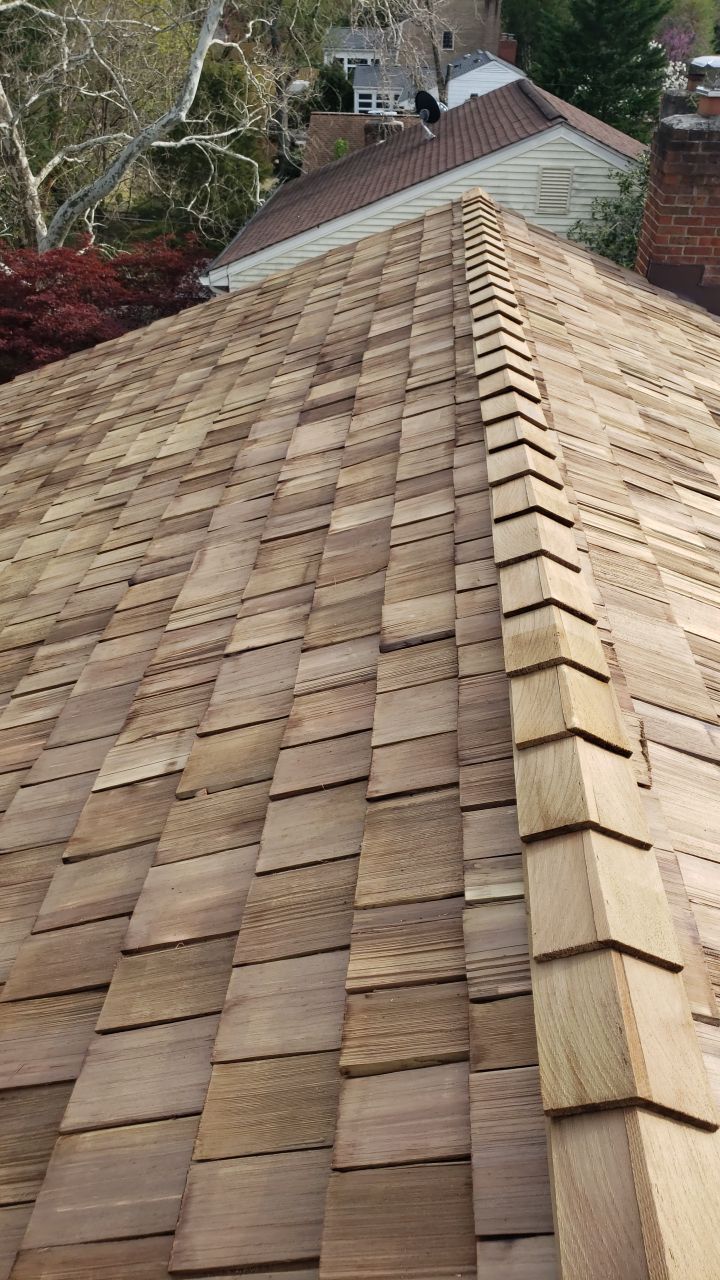 McLean Cedar Shake Roofing Project  by RM Banning, Inc.