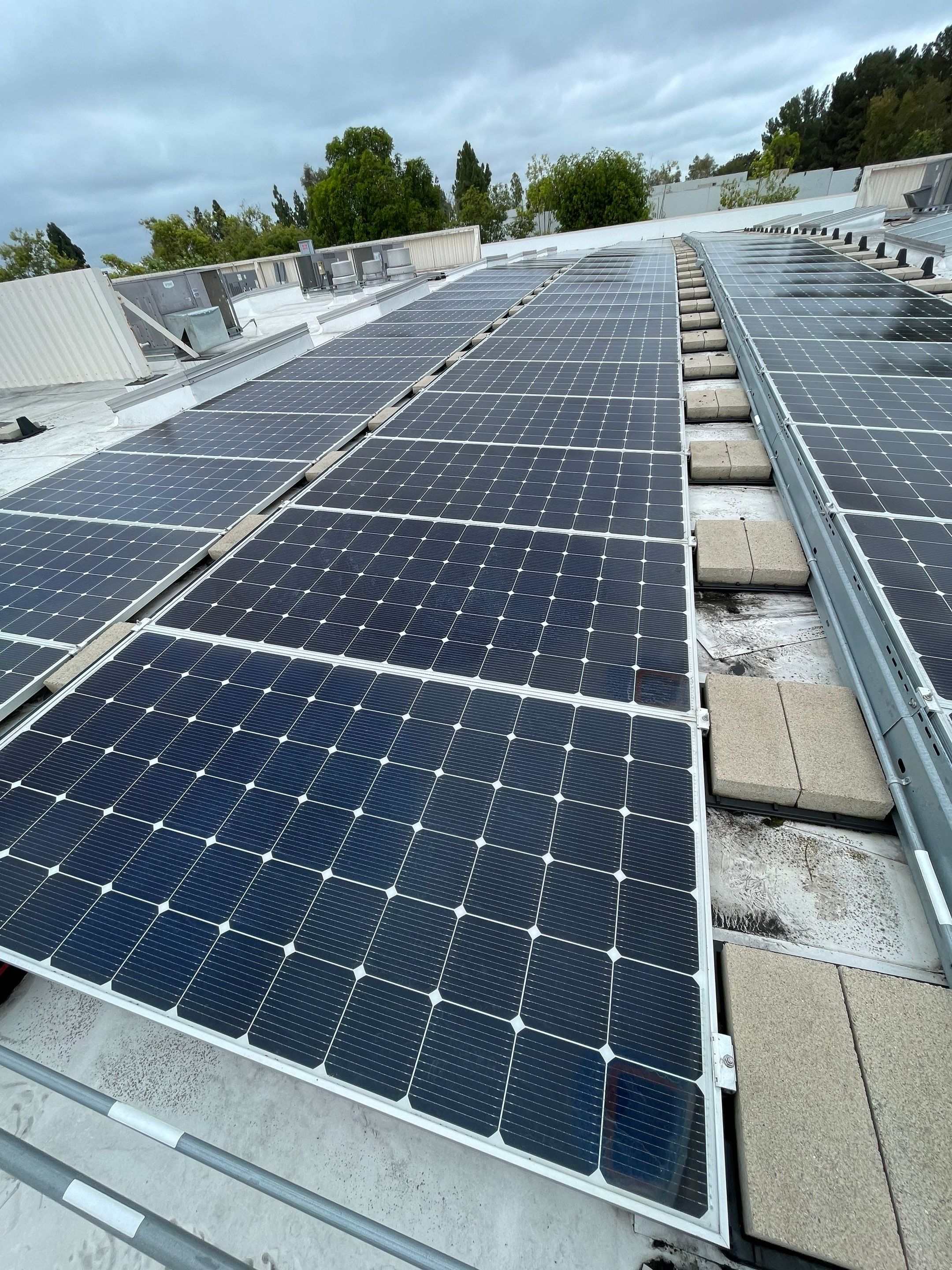 Commercial Solar Cleaning by Palm Coast Solar Cleaning