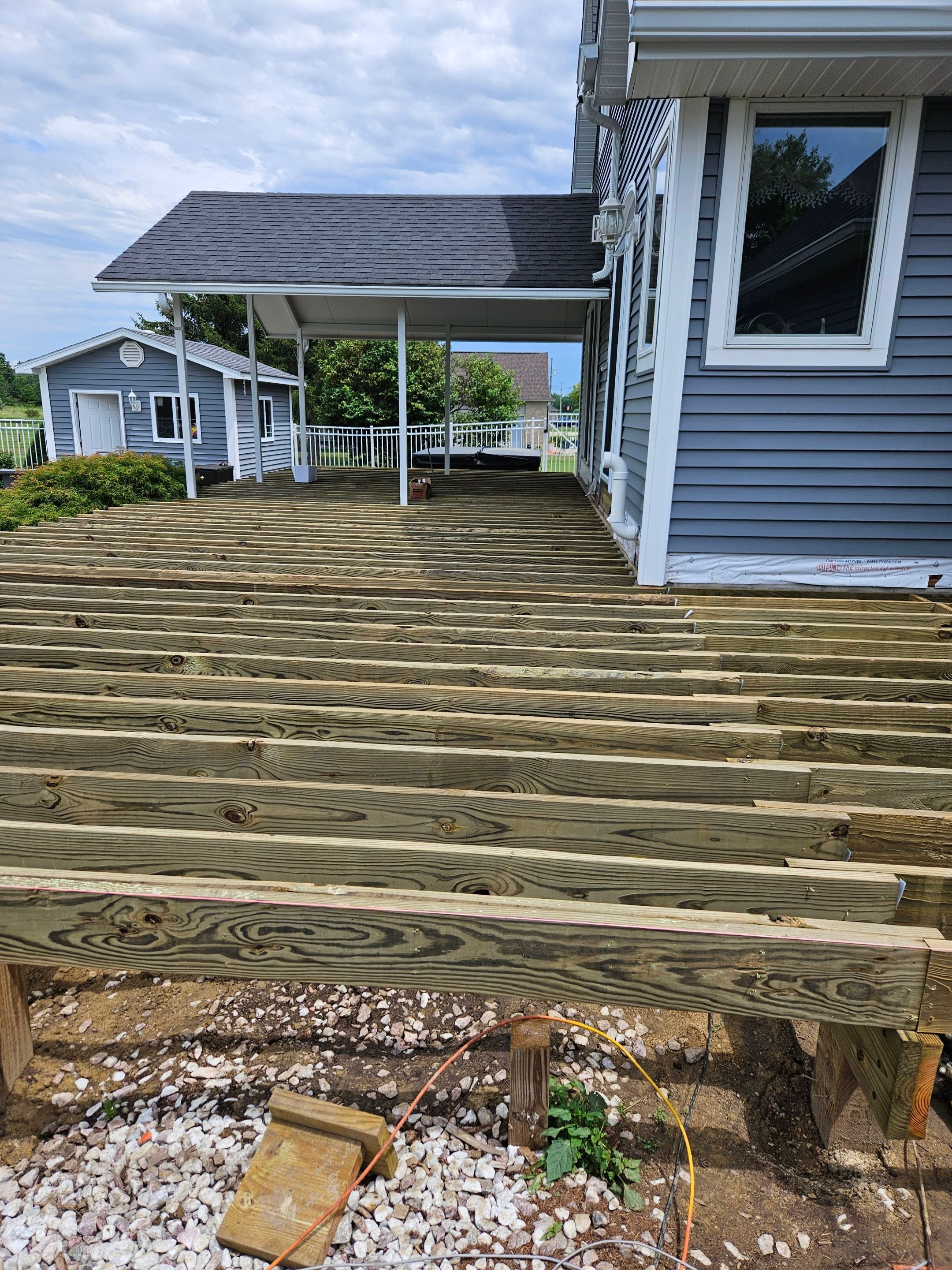 New Deck Build by Clark Builders LLC