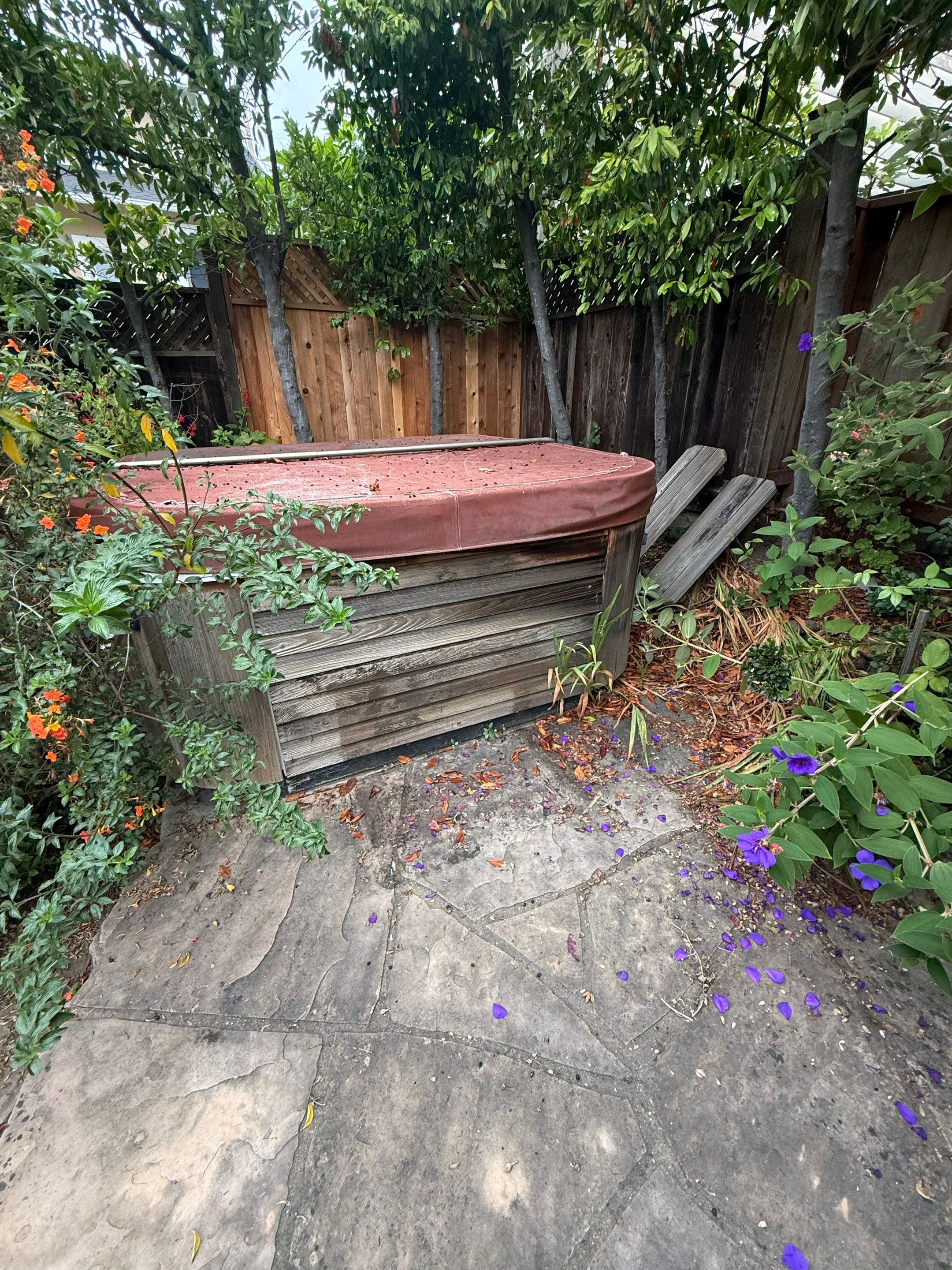 Full back garden refresh by SpotFree Window Cleaning