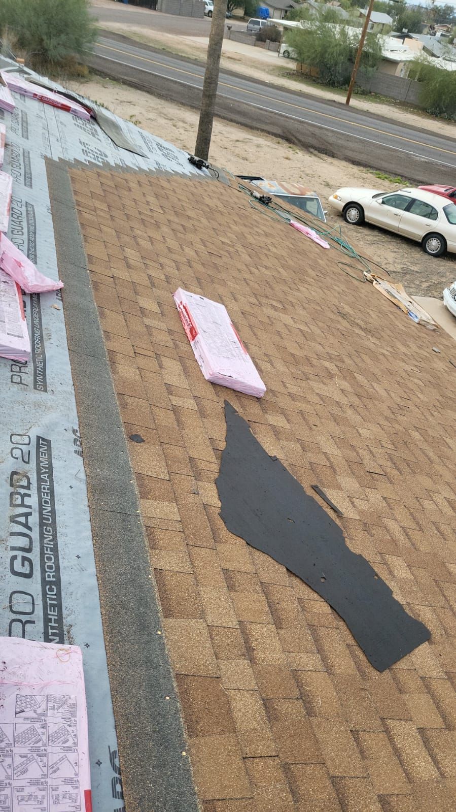 Desert Tan Shingles by Reimagine Roofing