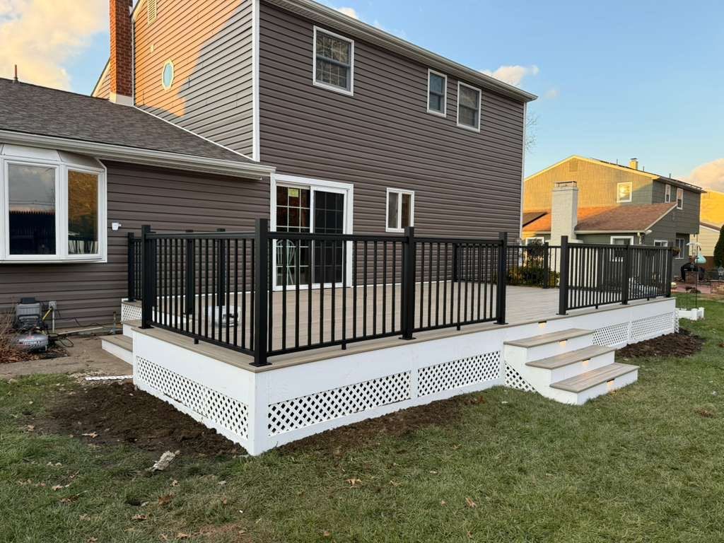 New Deck in Delaran NJ by deck guardian