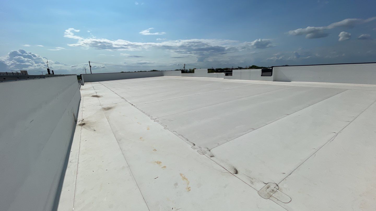 Commercial Roofing Installation using GAF Everguard TPO by Roof Experts