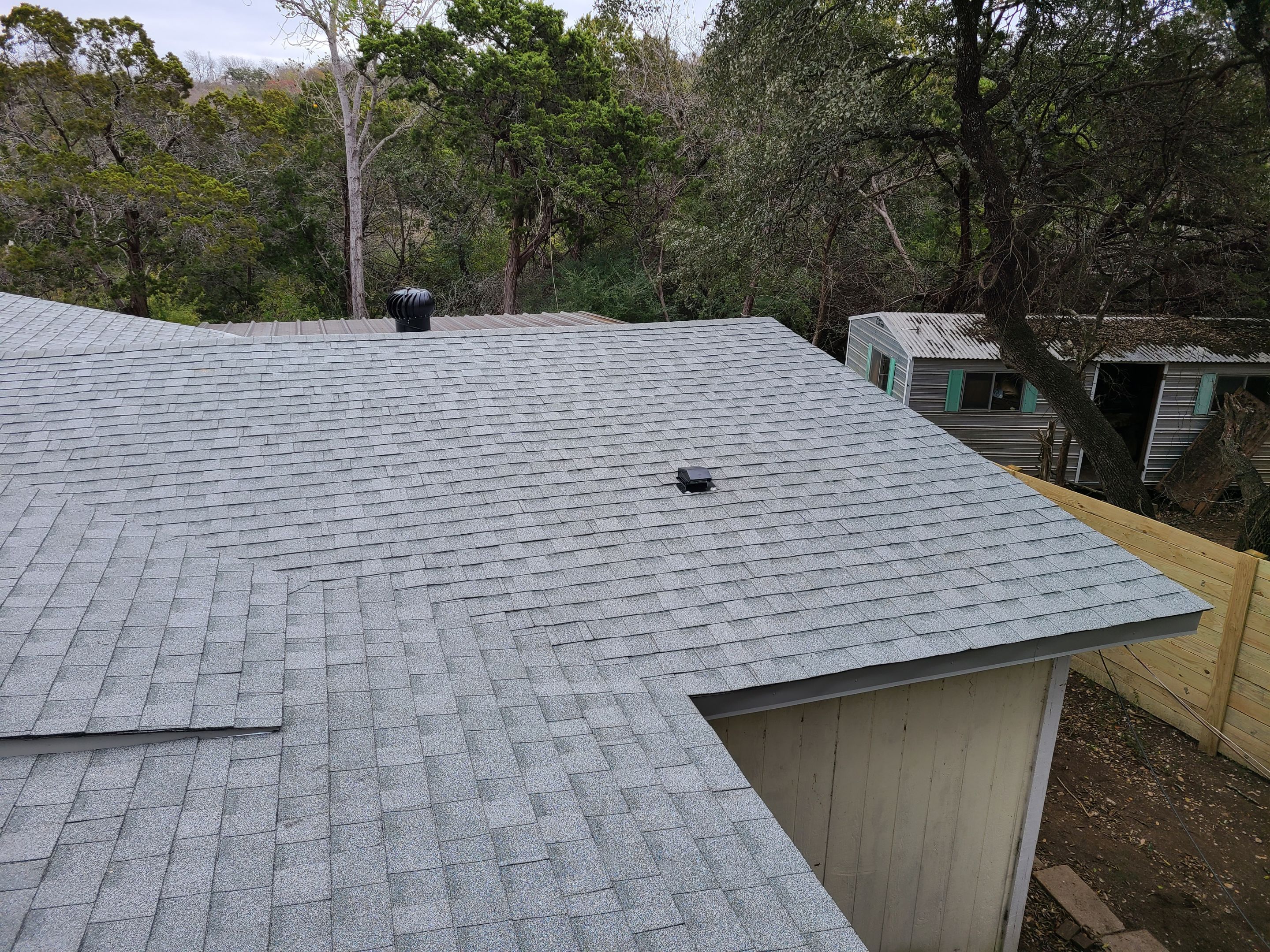 Residential Roofing Installation using ATLAS Pinnacle Pristine Shingles by Harvey Roofing & Construction