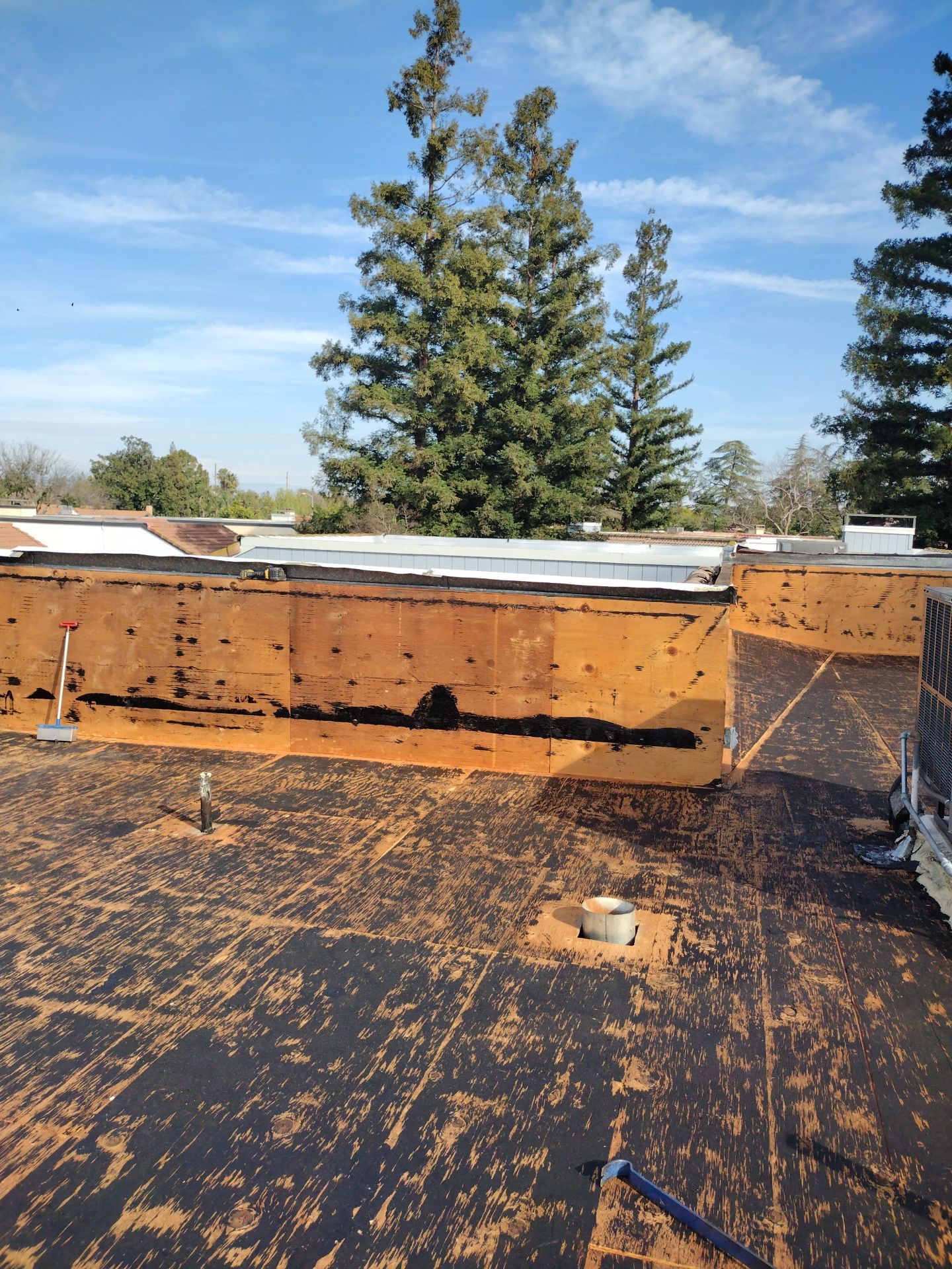 Residential TPO Flat Roofing - Fresno CA by Grandmark Service Company