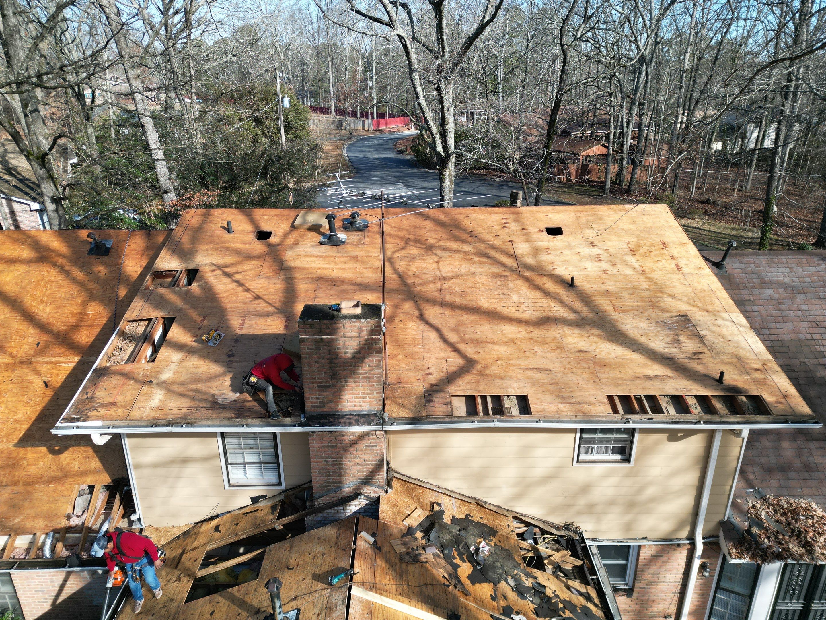 Roof replacement by Deerfield Roofing LLC
