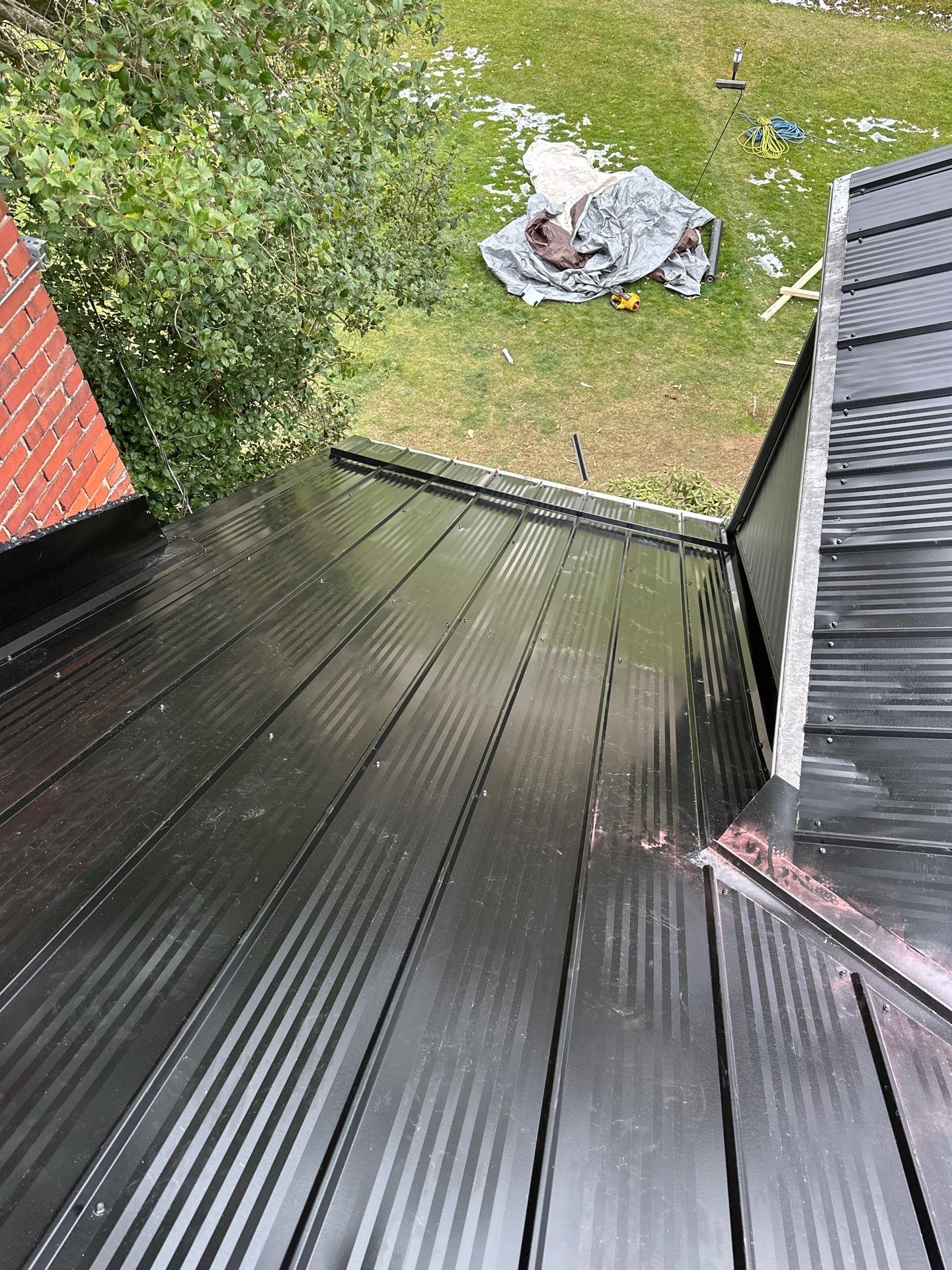 Weather Max Panel, Color: Black by Eagle Eye Roofing
