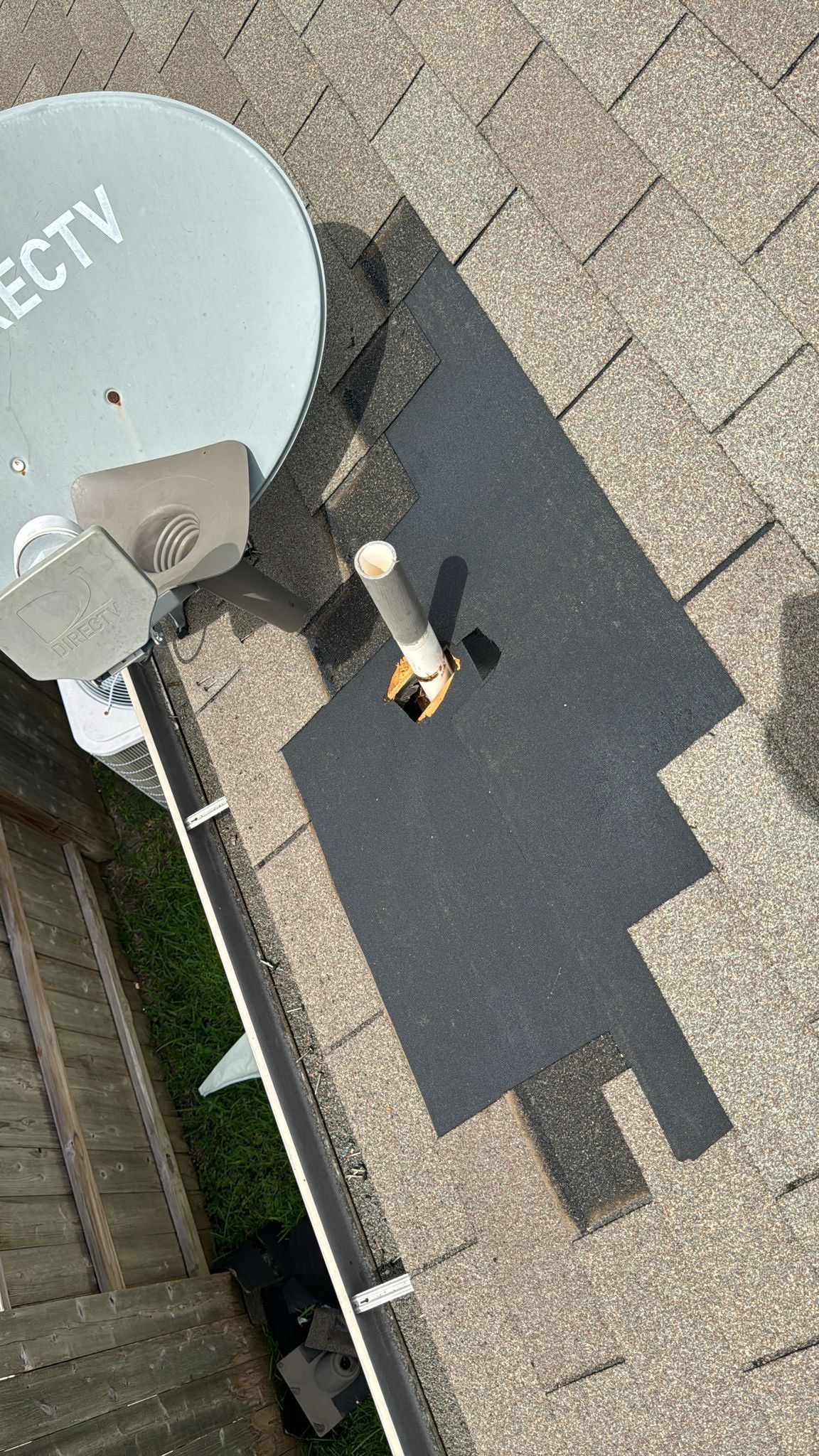 Hail Damage using Owen's Corning Duration (Lifetime) Shingles by Roof Repair Company
