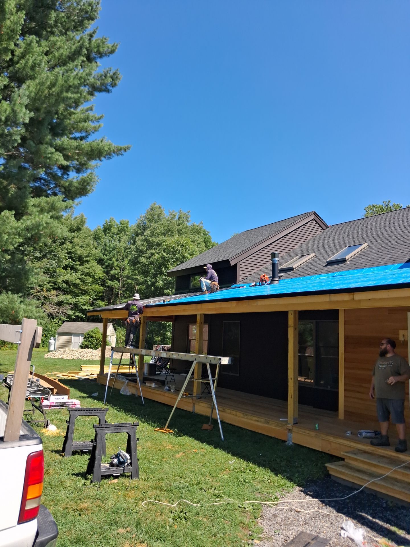 🏡 FALMOUTH, MAINE TRANSFORMATION — THIS ONE CAME OUT INCREDIBLE! 🔥 by Tall pine roofing
