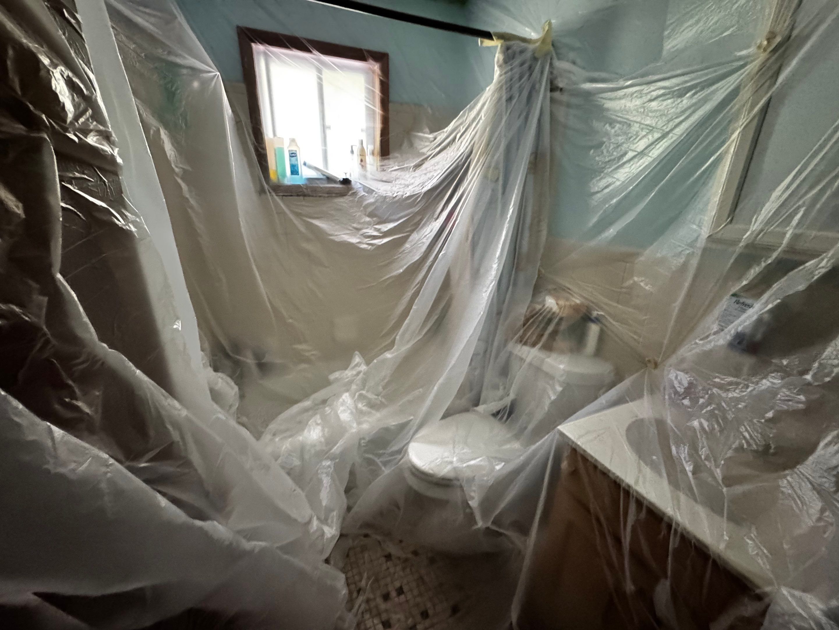 Townhome Ceiling Damage in Decatur, GA by PGP Surface Solutions, LLC