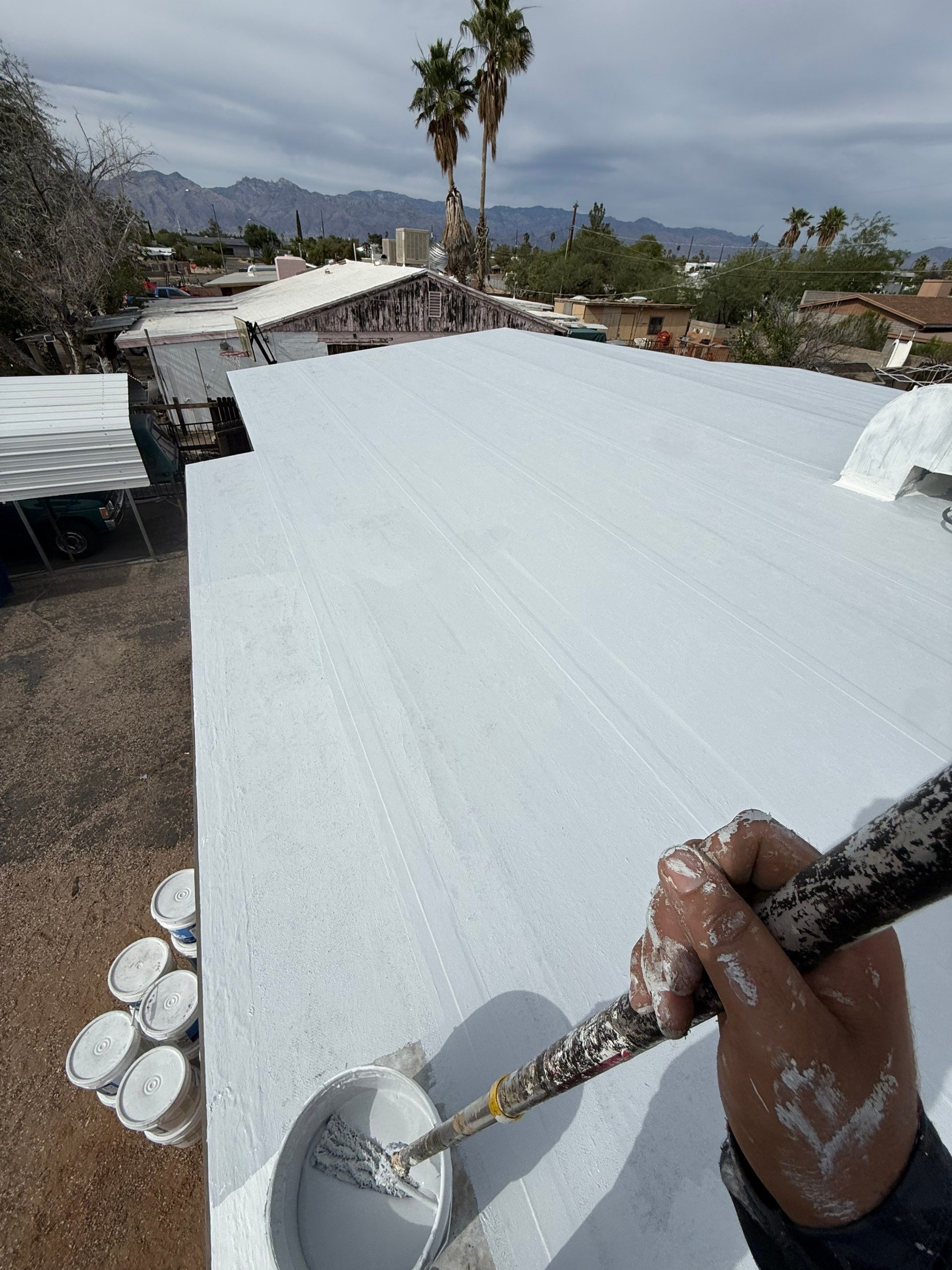 Project in Tucson by West Coast Roofing AZ