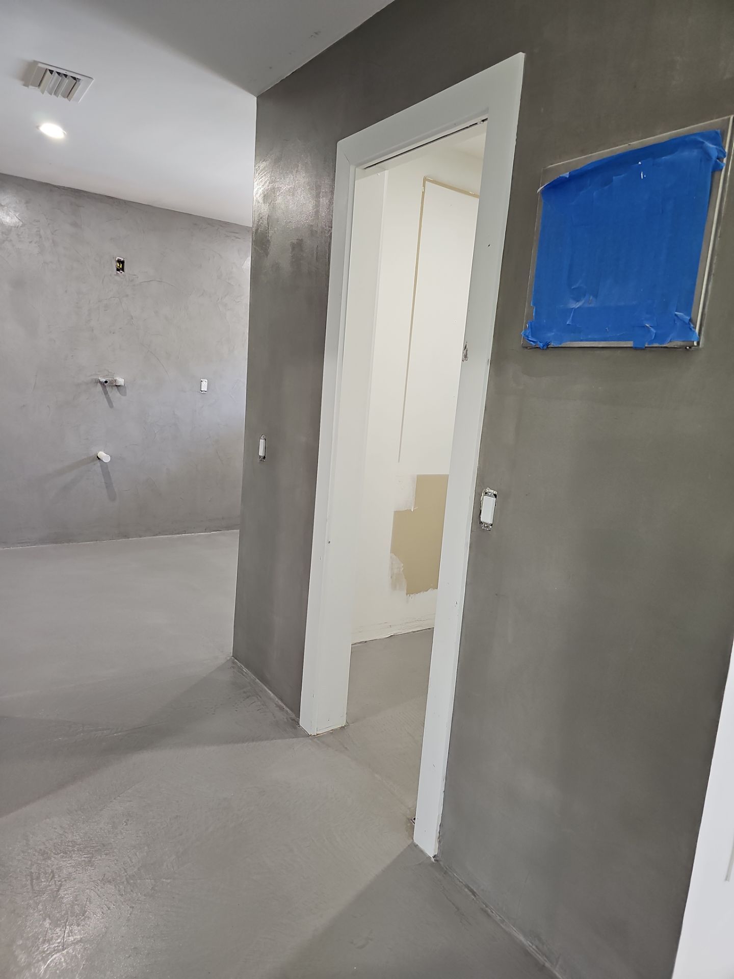 Home Floor Resurfacing w/Microtopping by Seamless Surfaces