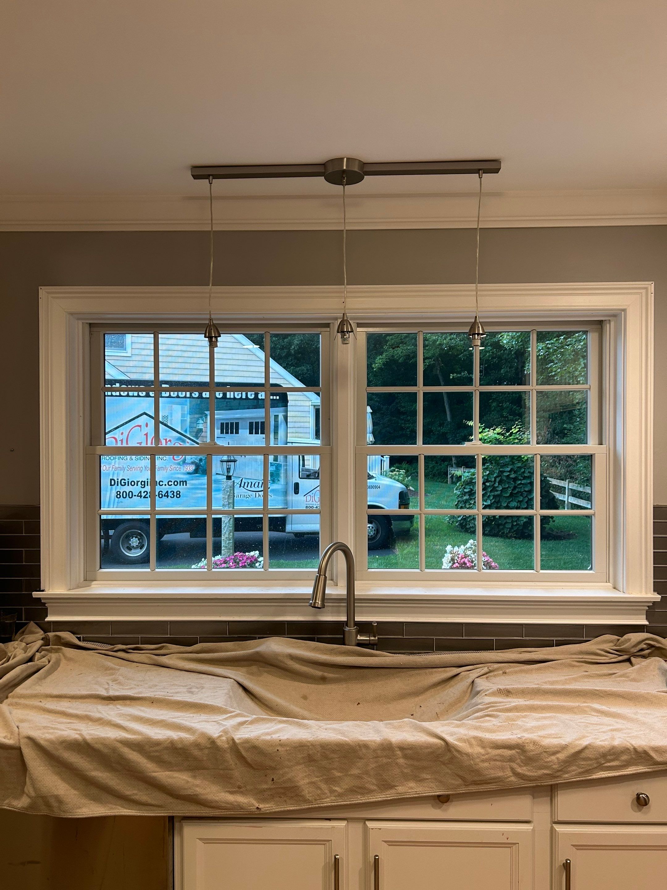 Infinity by Marvin Picture Window Transformation by DiGiorgi Roofing and Siding Inc