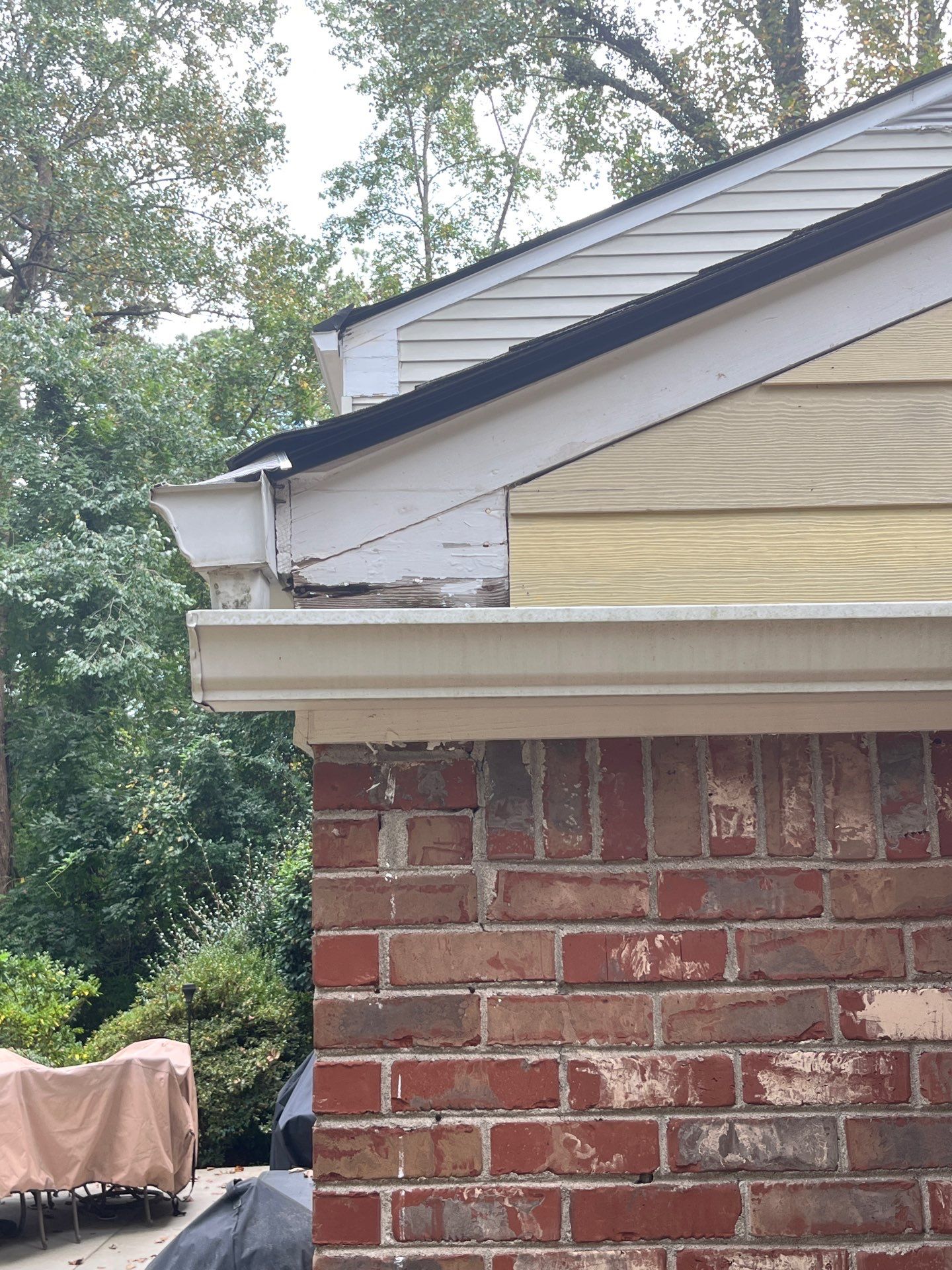 Marietta, GA Siding and Rotten Wood Replacement using James Hardie Siding by Nelson Exteriors