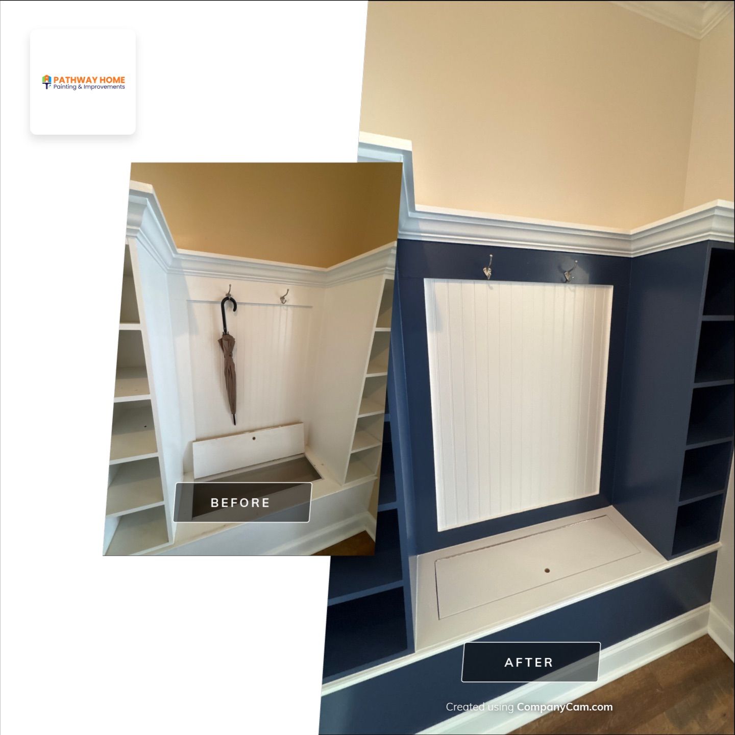 From Concern to Comfort: A Full Interior Transformation Done Right by Pathway Home Painting & Improvements