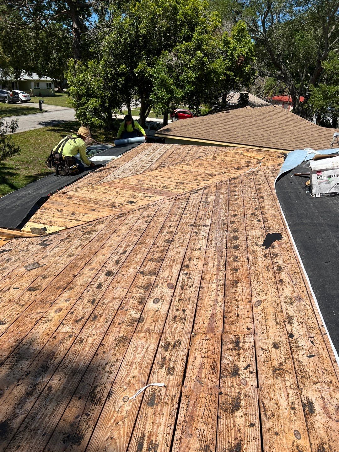 Project in Gulfport 33707 by Mitchell Roofing Company LLC 