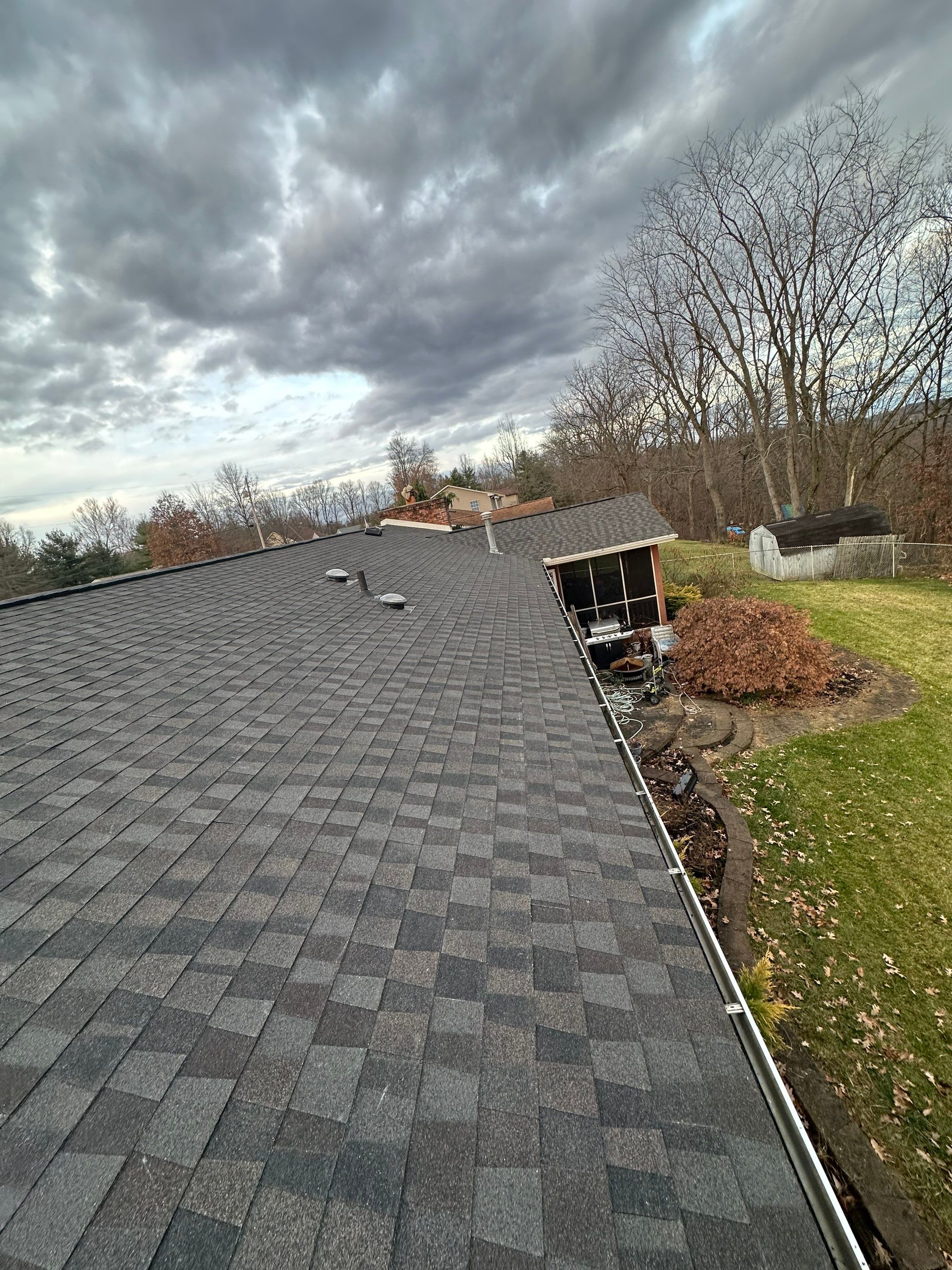Residential Roofing Installation using GAF Timberline HDZ by Rainstoppers Roofing