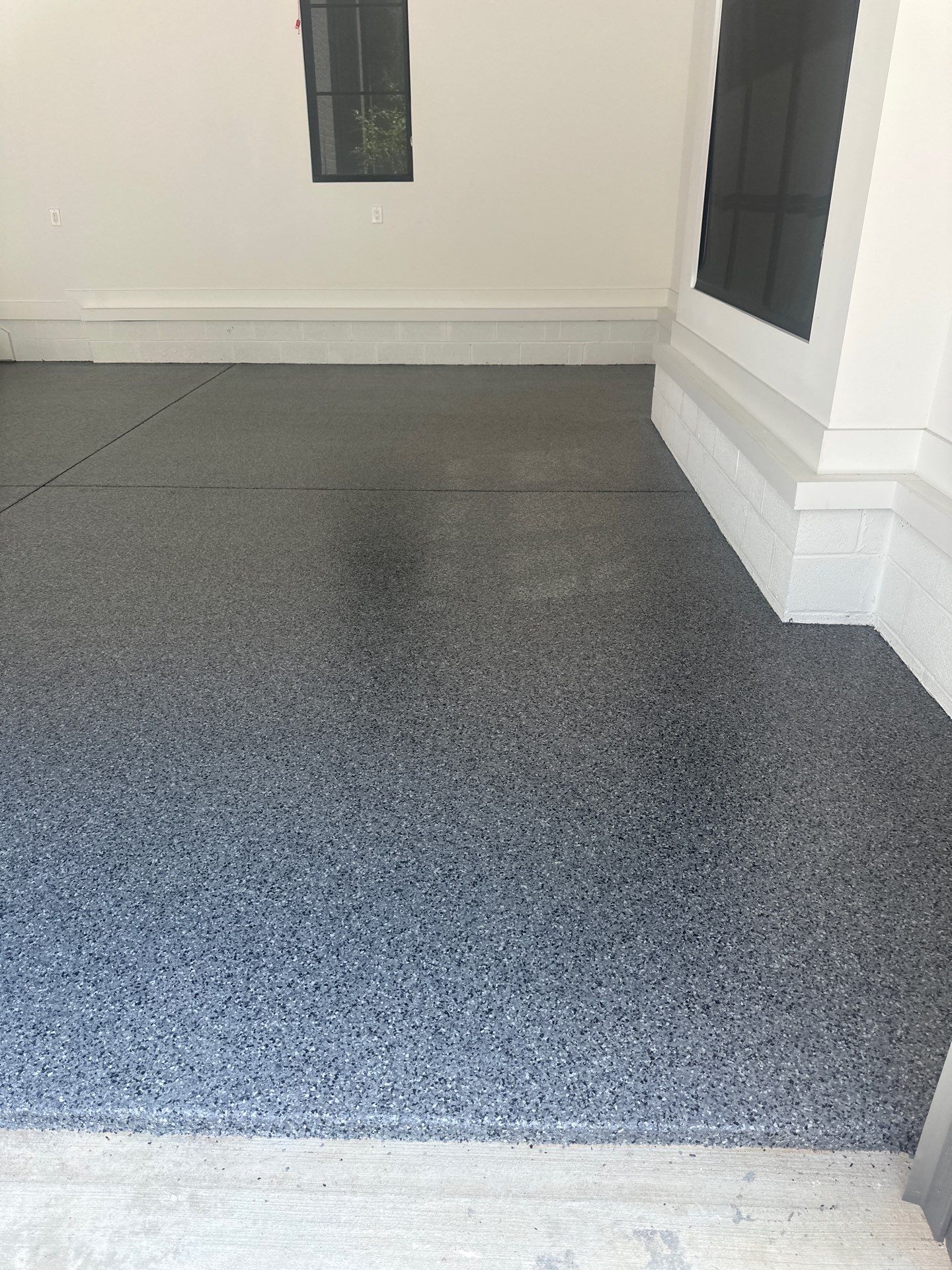 Garage Floor Coating using Nightfall by My Garage Floor Guys