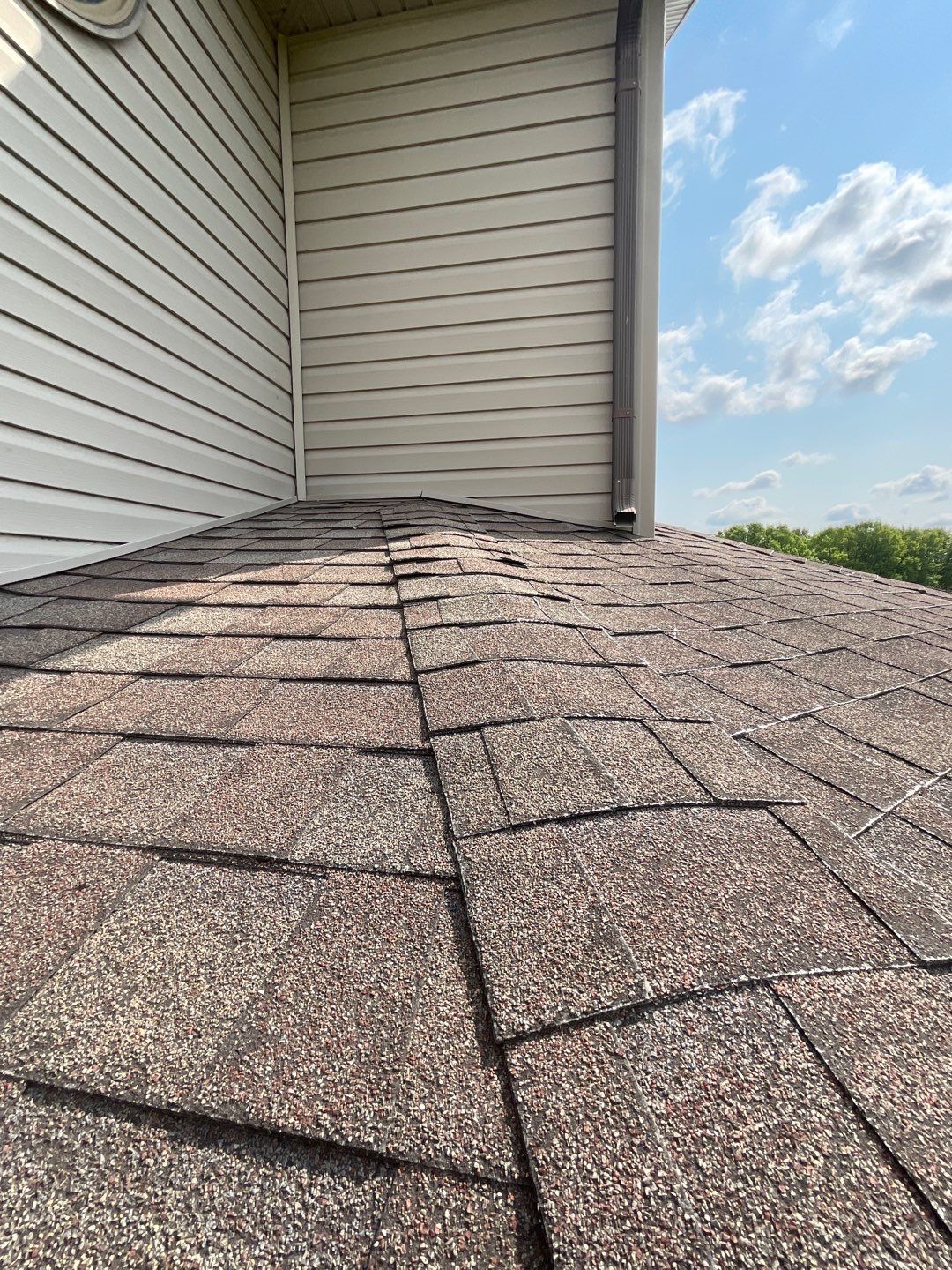 Residential Roofing Installation using Performance Panel Metal - Burnished Slate by RoofX 