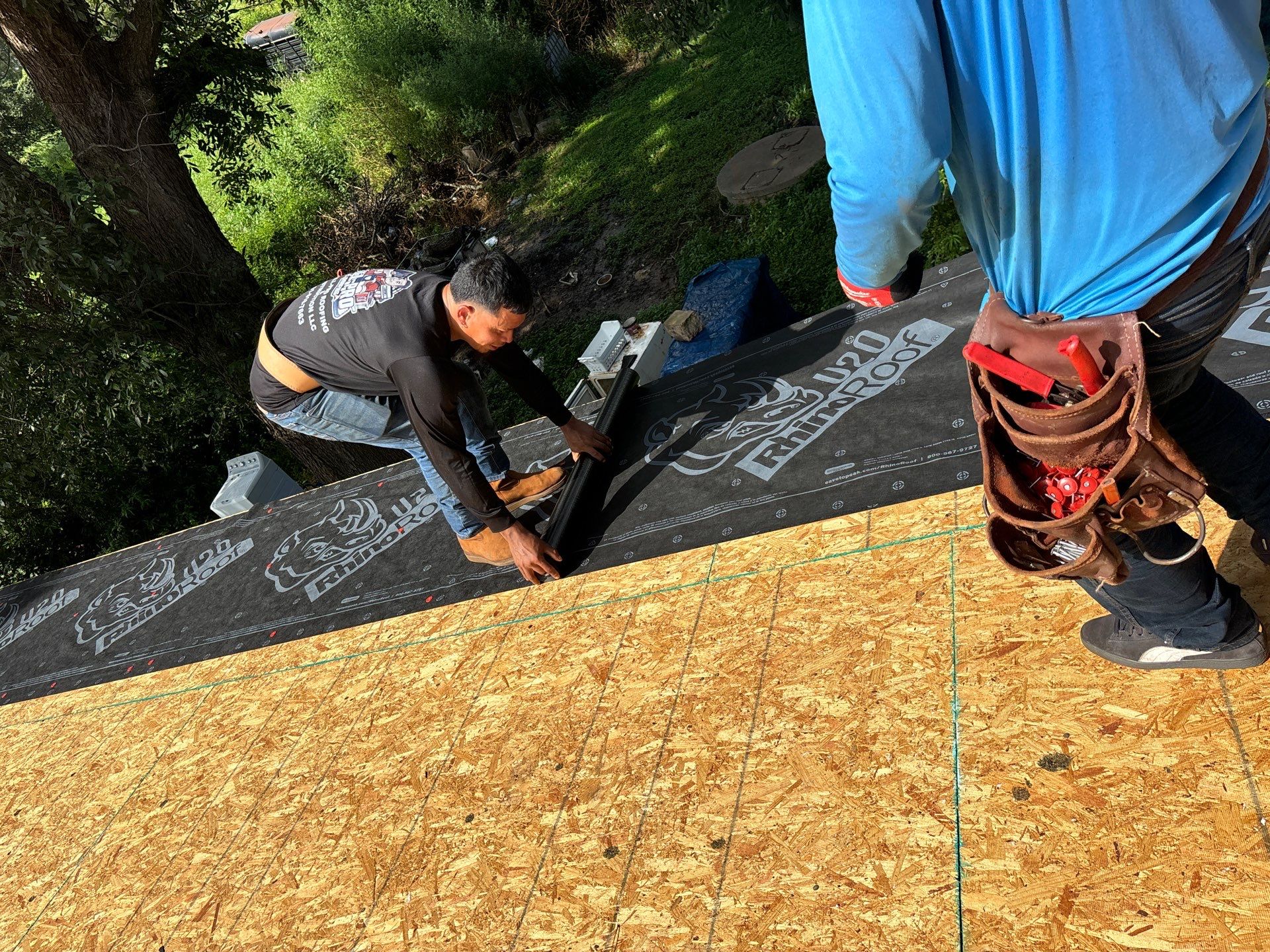 Residential Roofing Installation using Owen's Corning Duration (Lifetime) Shingles by Roof Repair Company