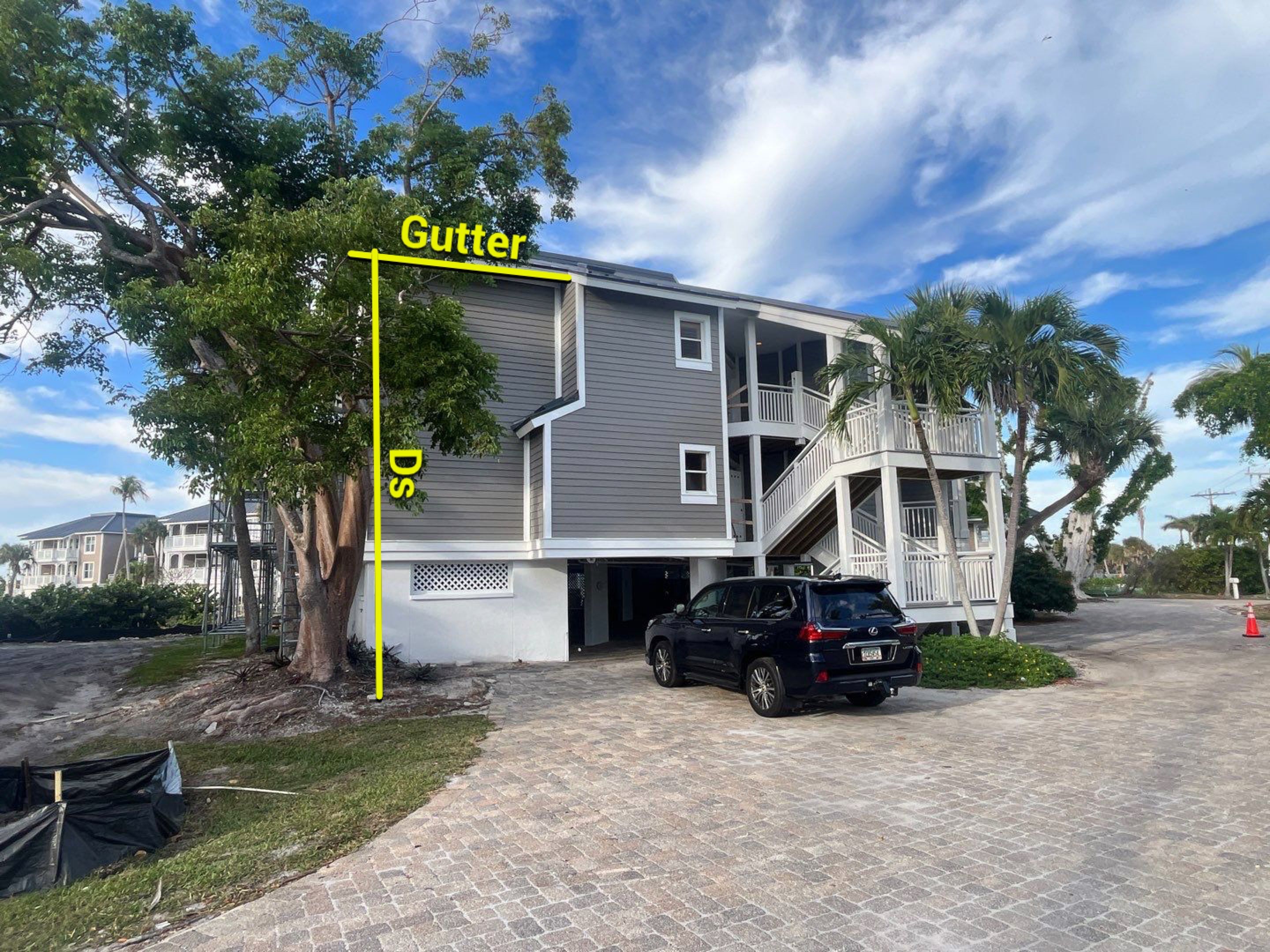 Sanibel FL Project Gutter Installation by Gutter Professors