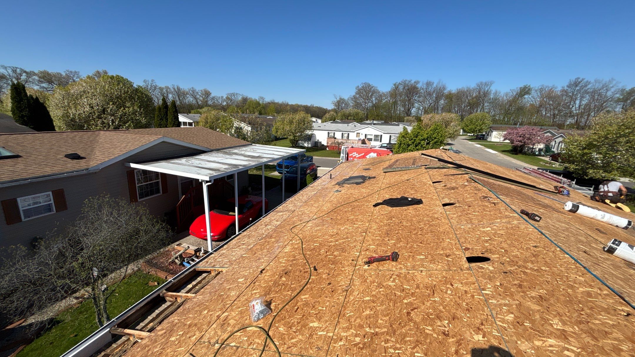 Roof Replacement using Owens Corning Duration by 180 Contractors